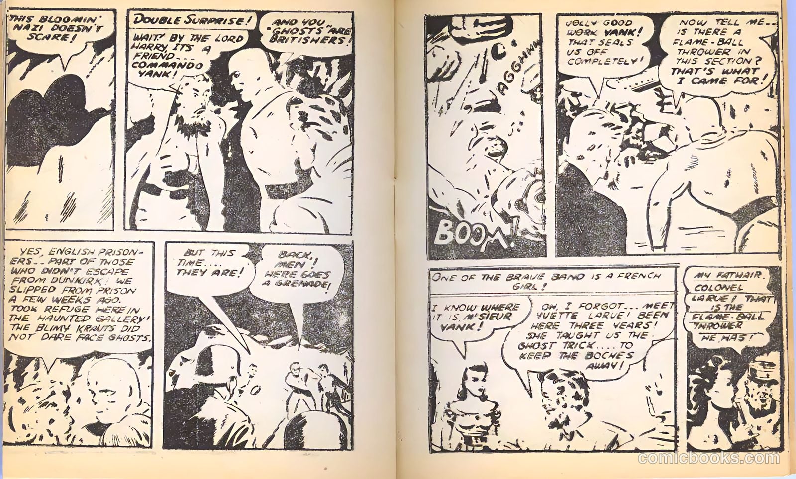 Commando Yank [Mighty Midget Comic] #12 — page 14 of 18