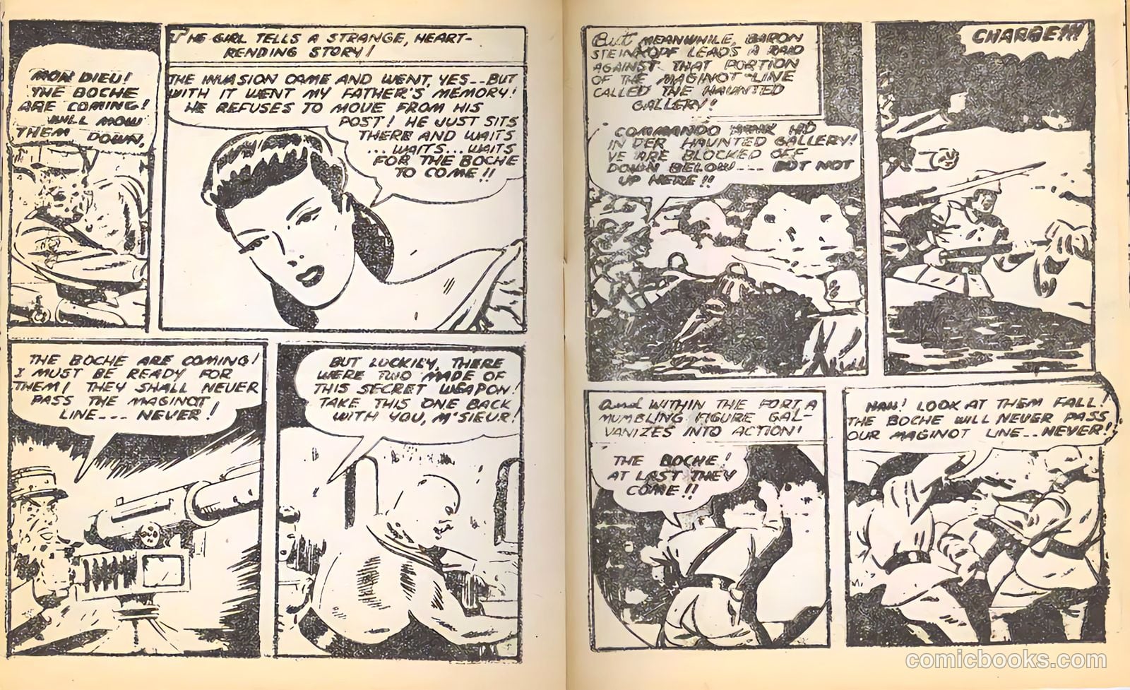 Commando Yank [Mighty Midget Comic] #12 — page 15 of 18
