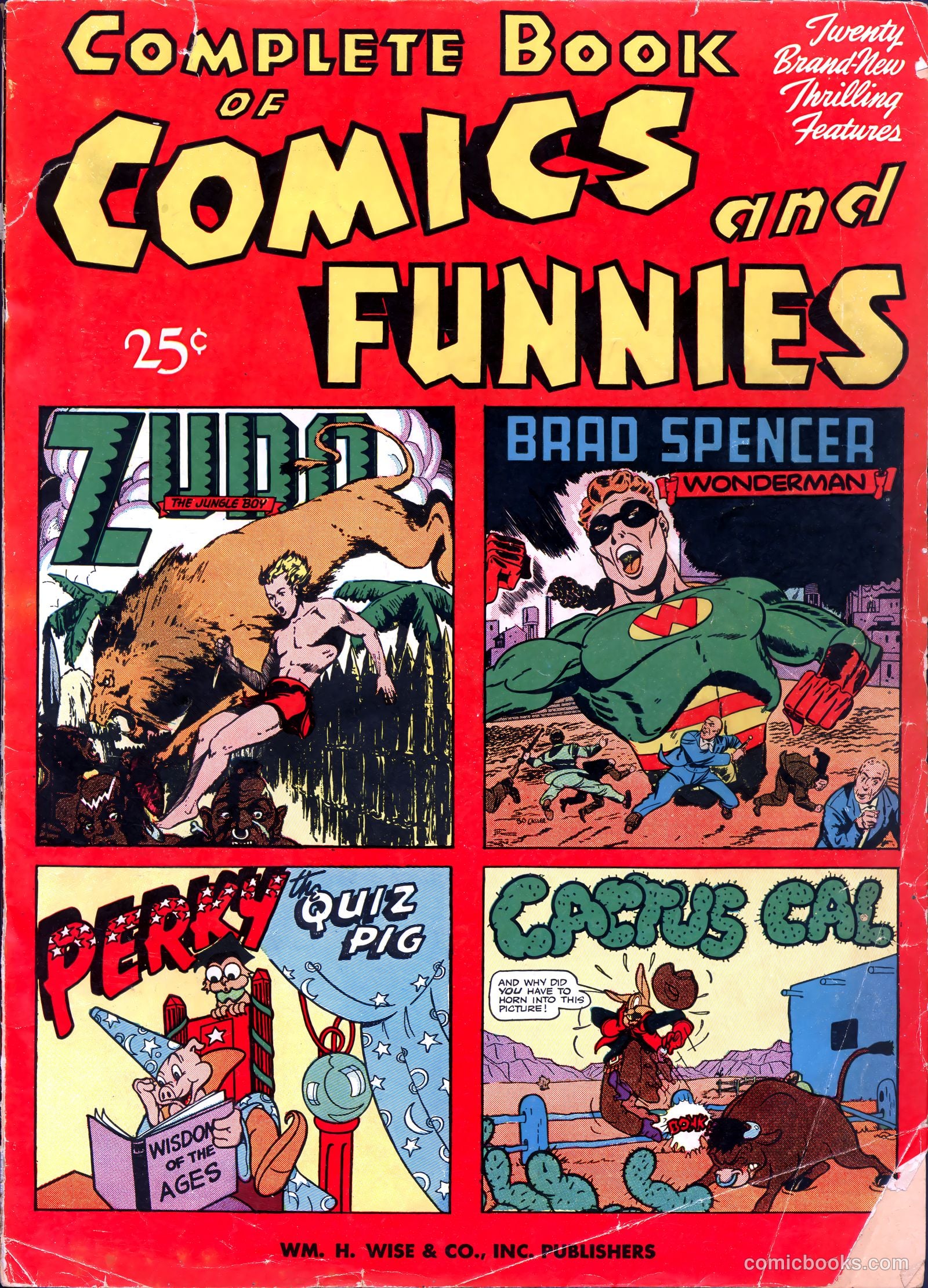 Complete Book of Comics and Funnies #1 — page 1 of 64