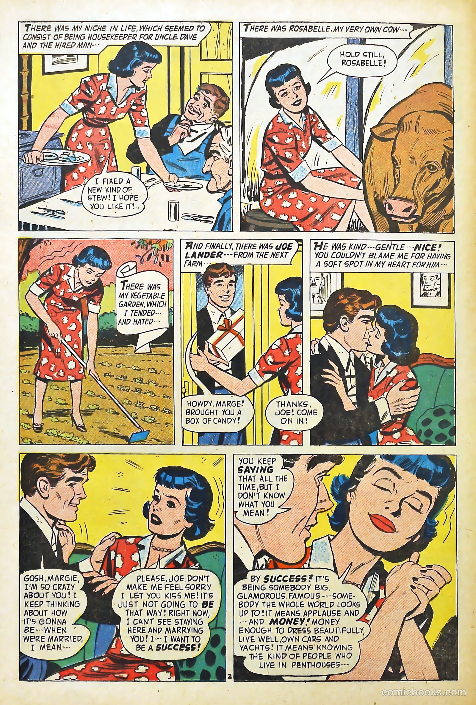 Confessions of the Lovelorn #100 — page 28 of 36