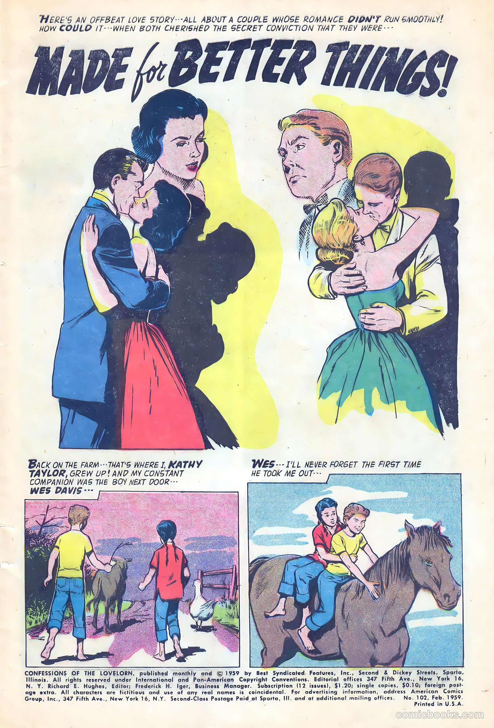 Confessions of the Lovelorn #102 — page 3 of 37