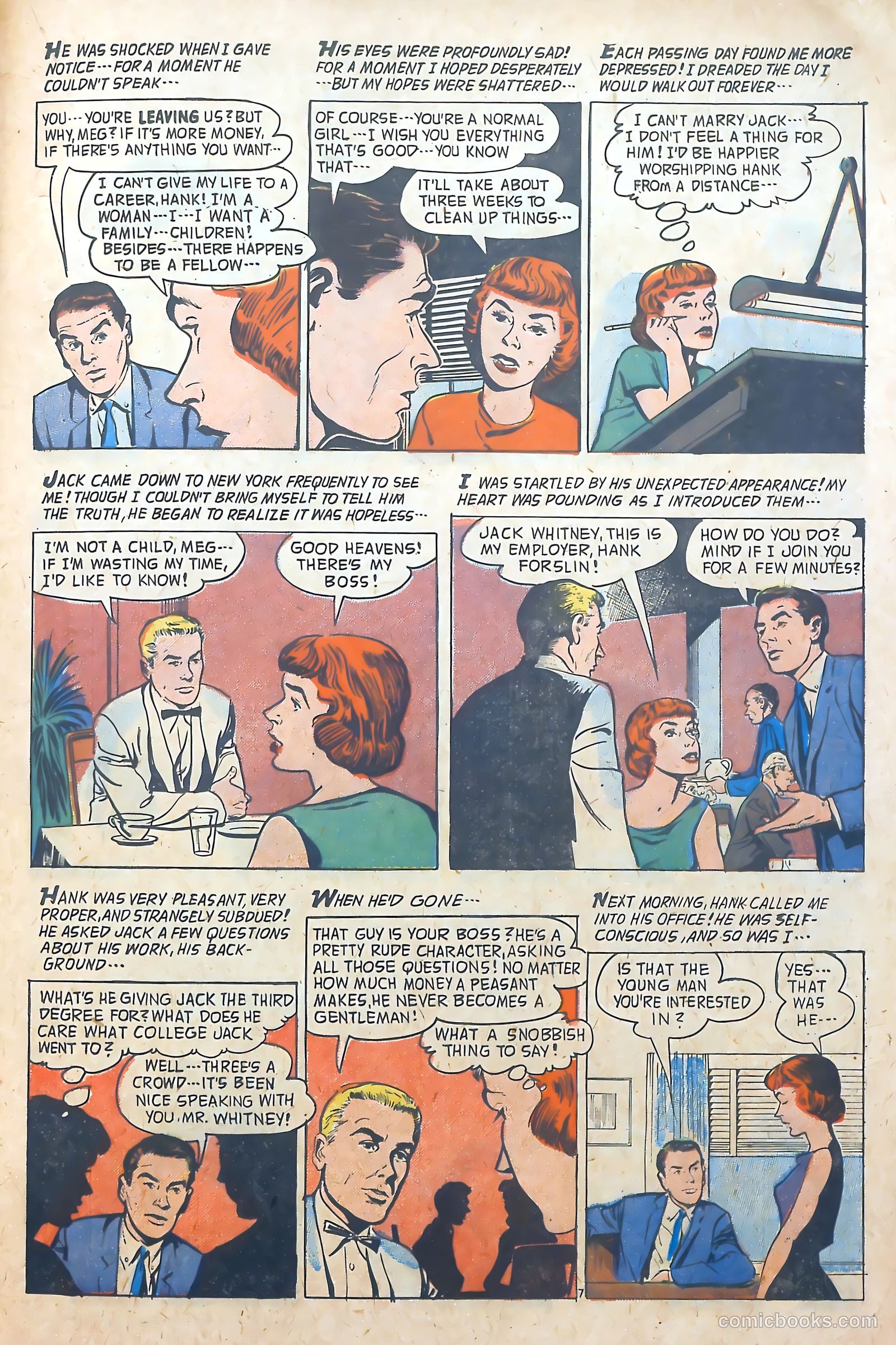 Confessions of the Lovelorn #103 — page 21 of 36