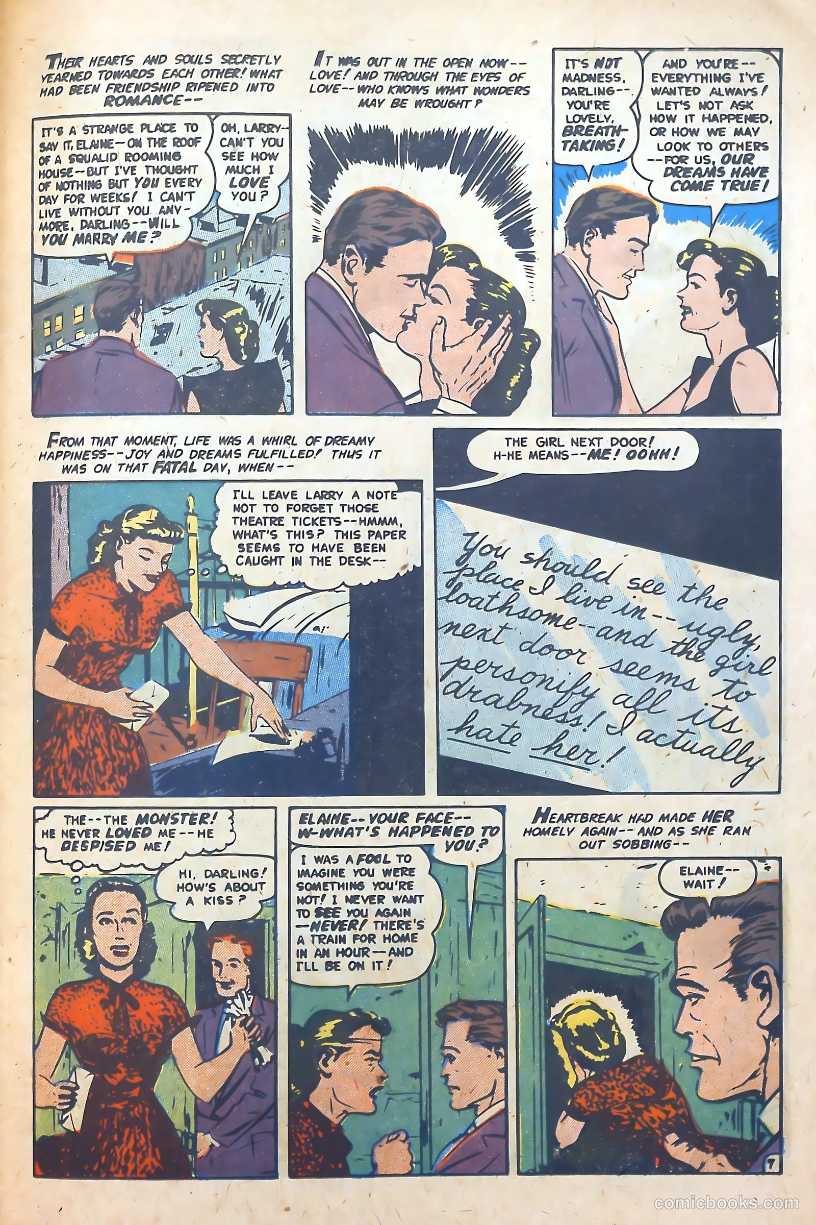 Confessions of the Lovelorn #103 — page 31 of 36