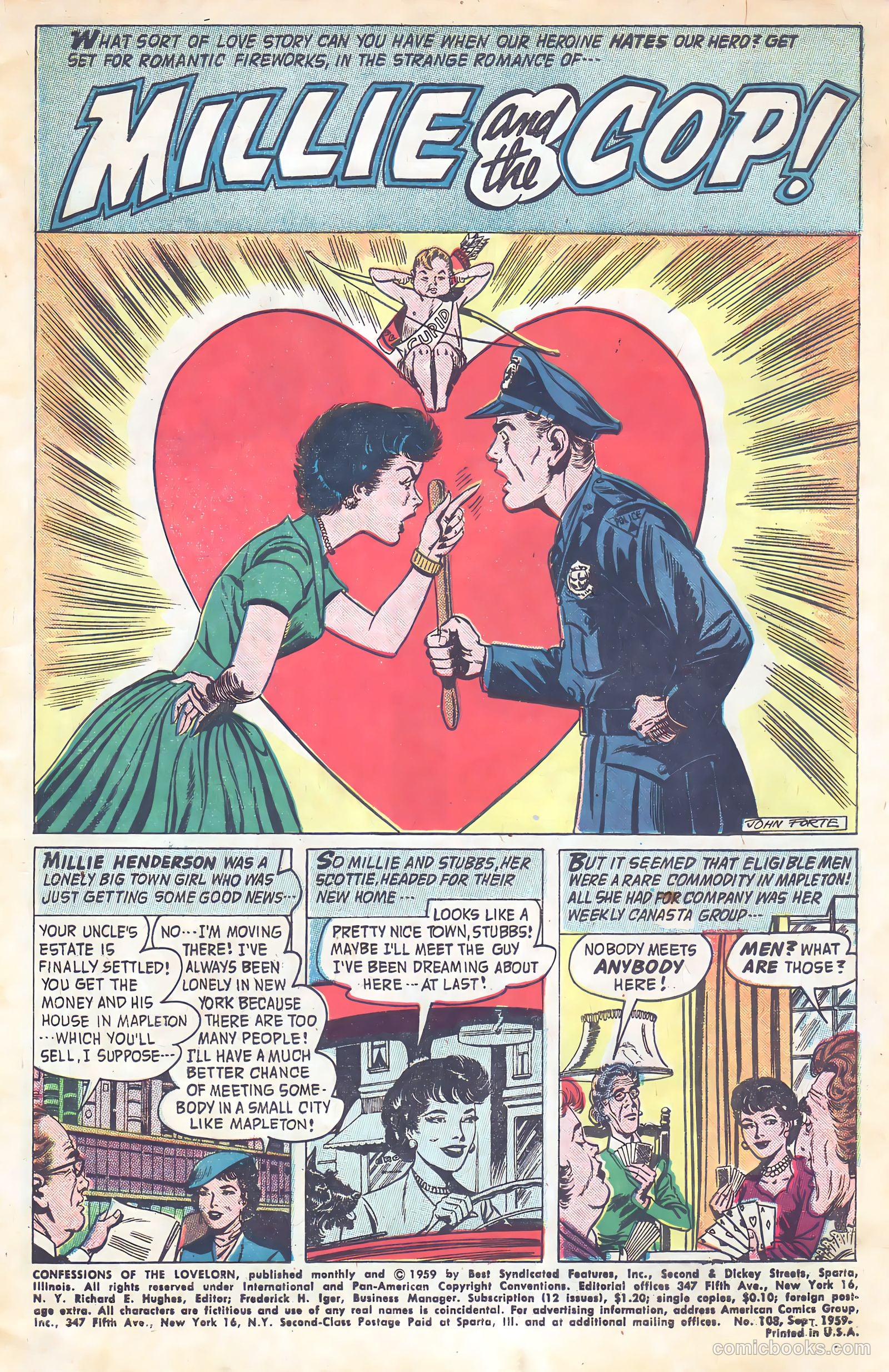 Confessions of the Lovelorn #108 — page 3 of 36