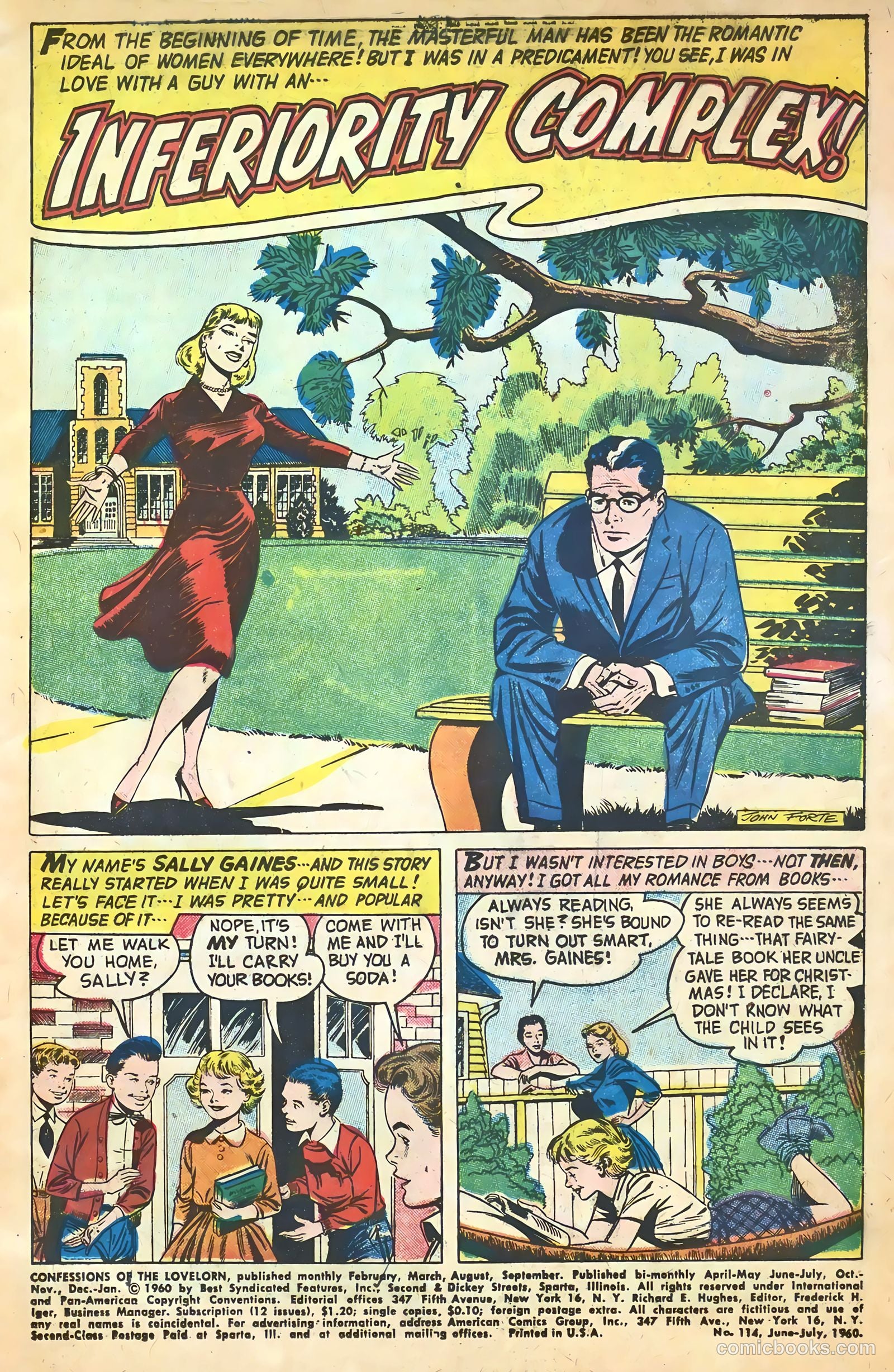 Confessions of the Lovelorn #114 — page 3 of 36