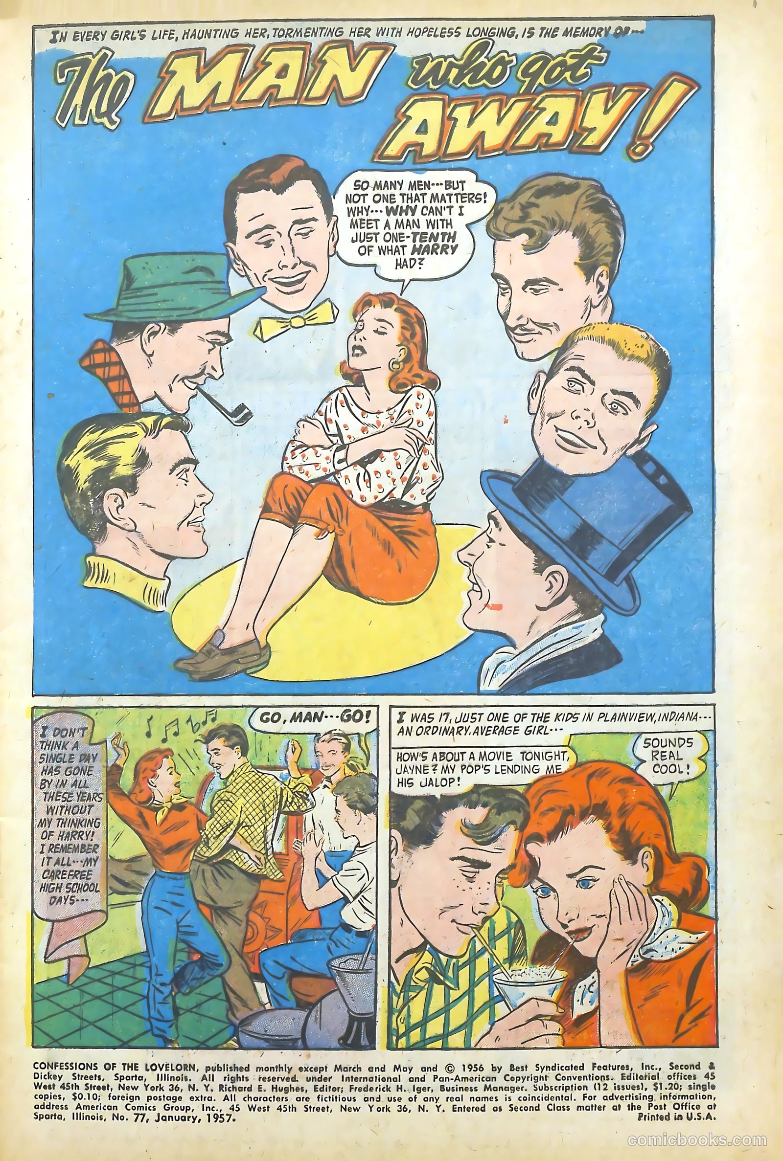 Confessions of the Lovelorn #77 — page 3 of 36
