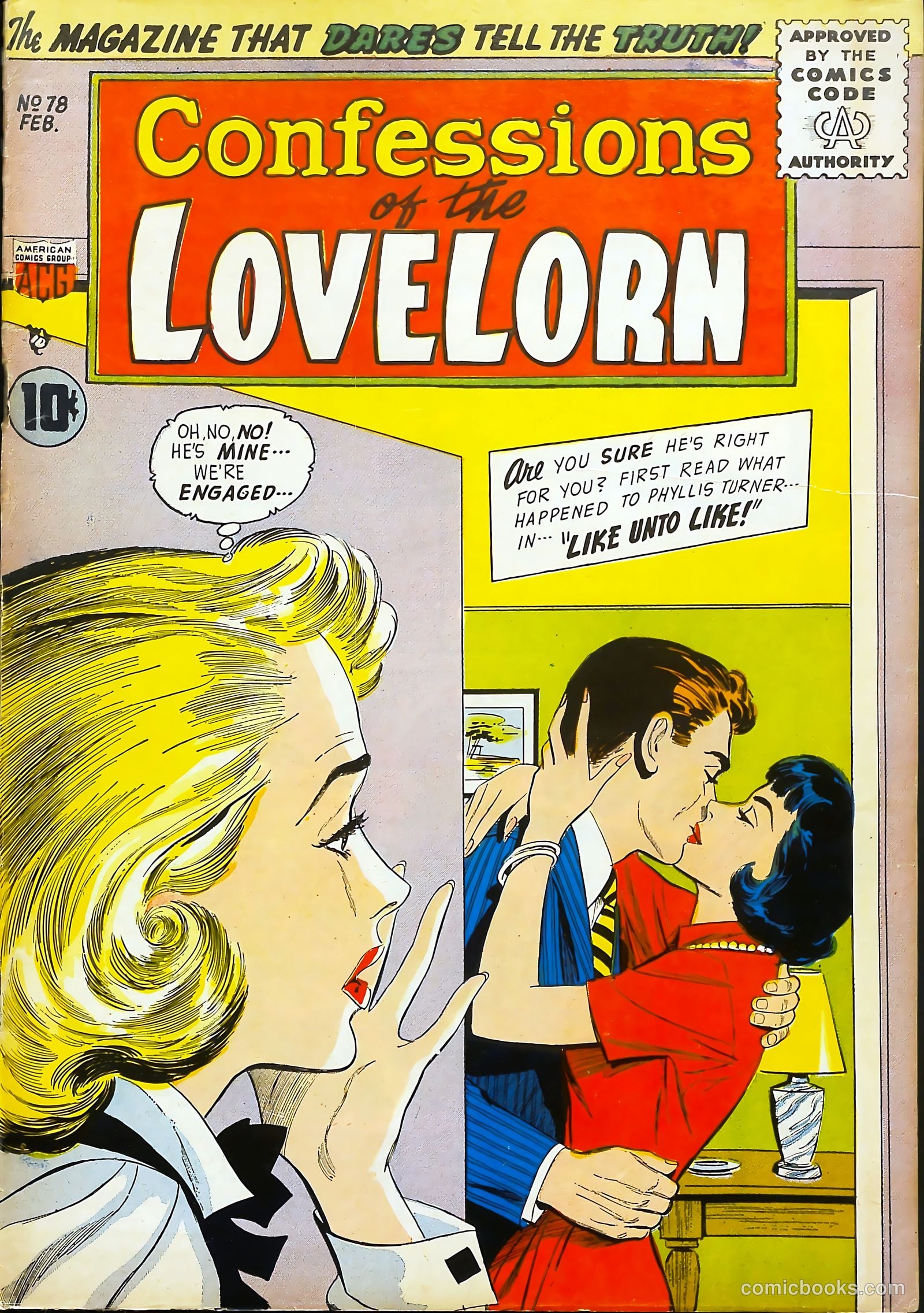 Confessions of the Lovelorn #78 — page 1 of 36