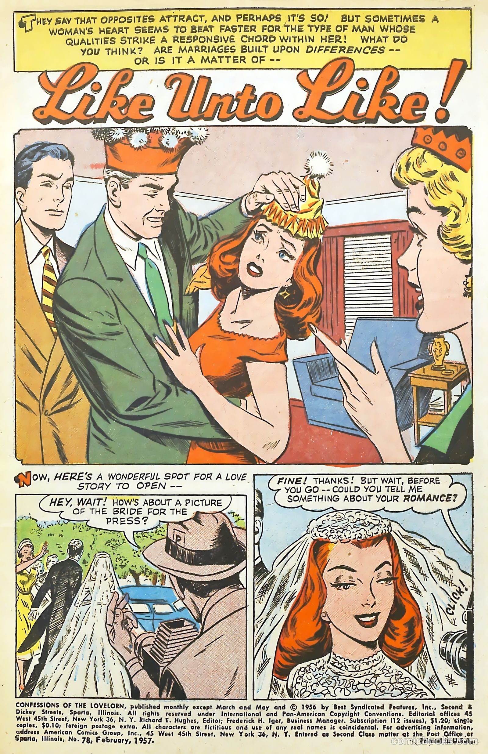 Confessions of the Lovelorn #78 — page 3 of 36