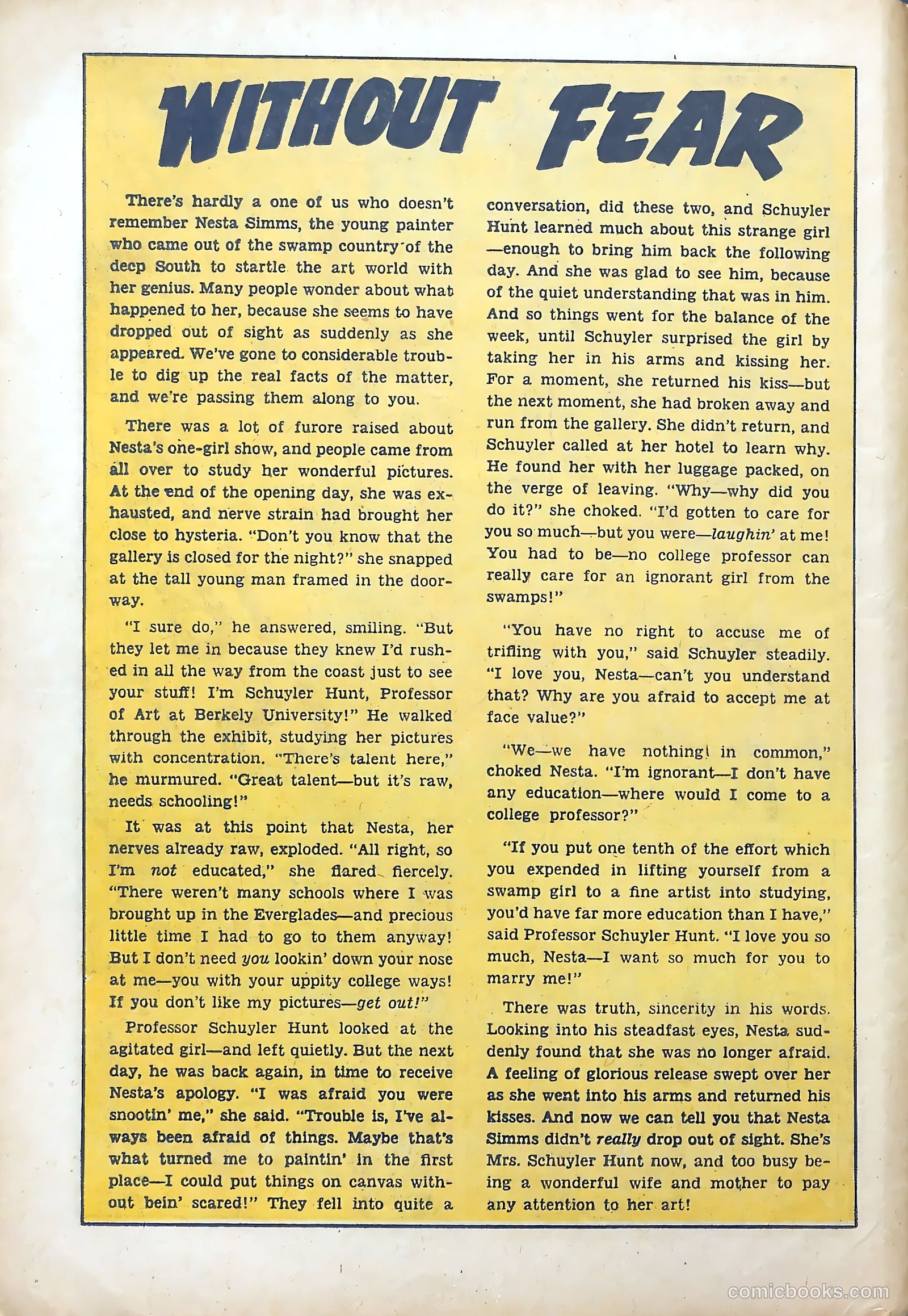 Confessions of the Lovelorn #79 — page 12 of 37