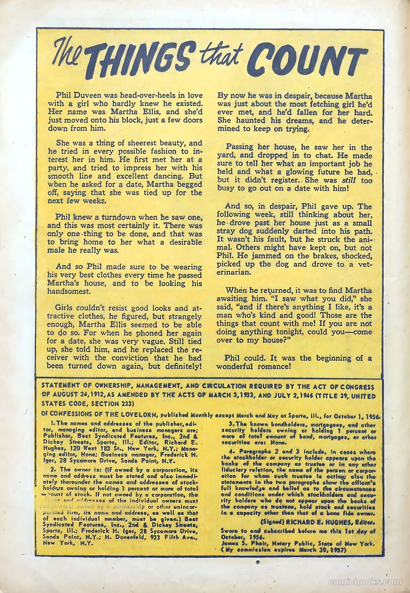 Confessions of the Lovelorn #79 — page 18 of 37