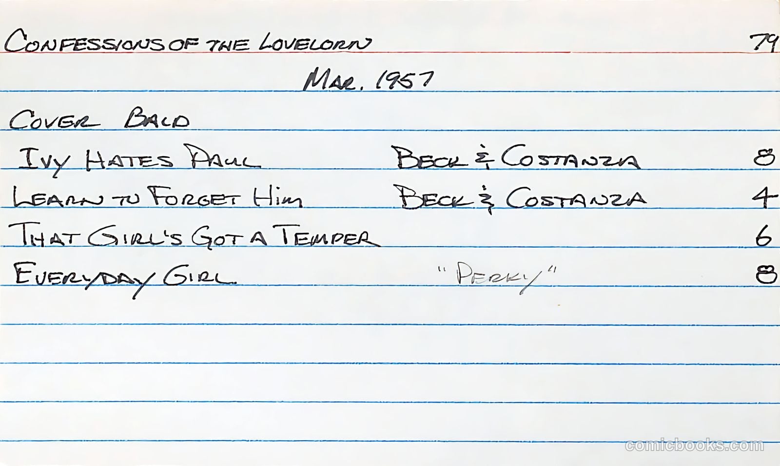 Confessions of the Lovelorn #79 — page 37 of 37