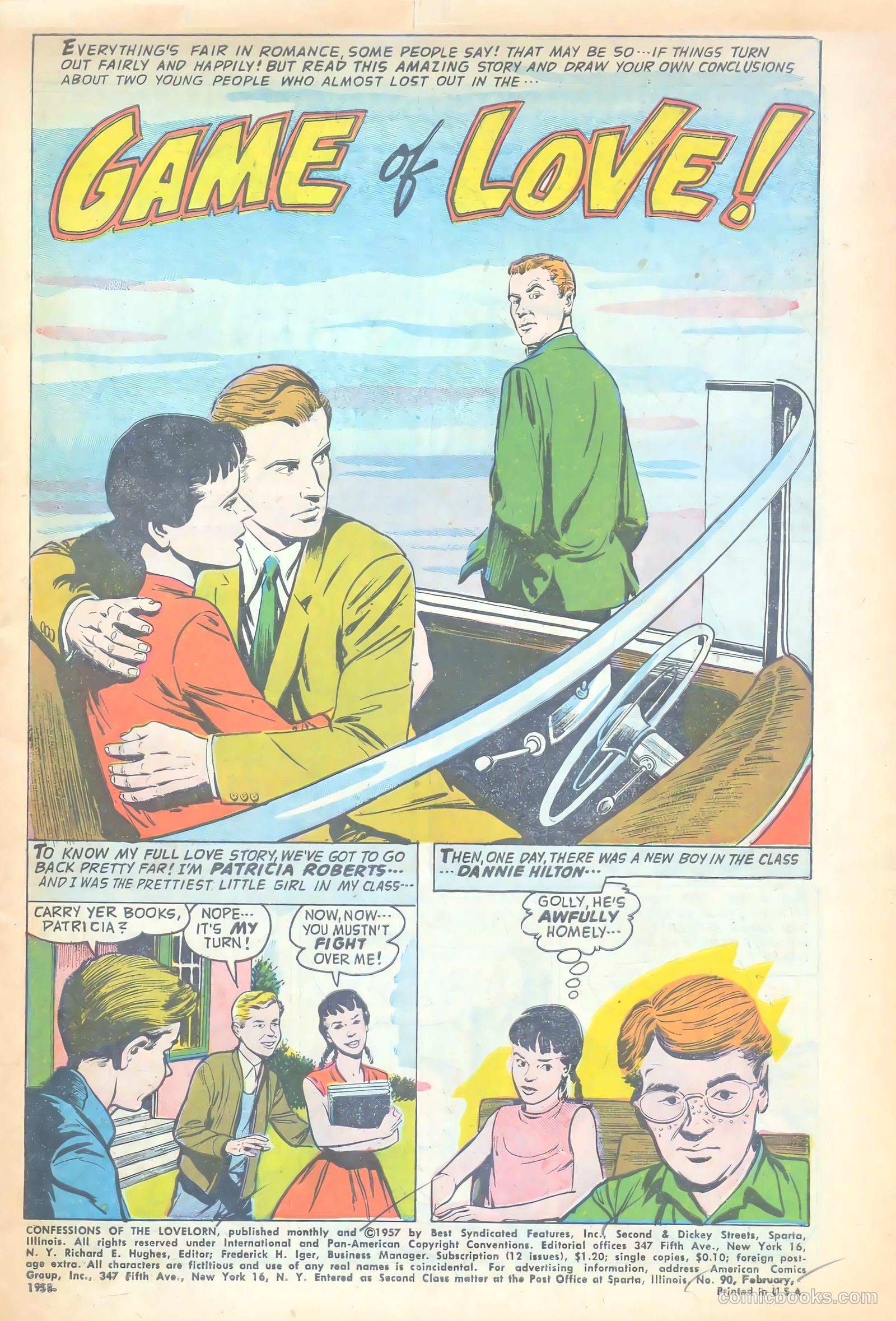 Confessions of the Lovelorn #90 — page 3 of 36