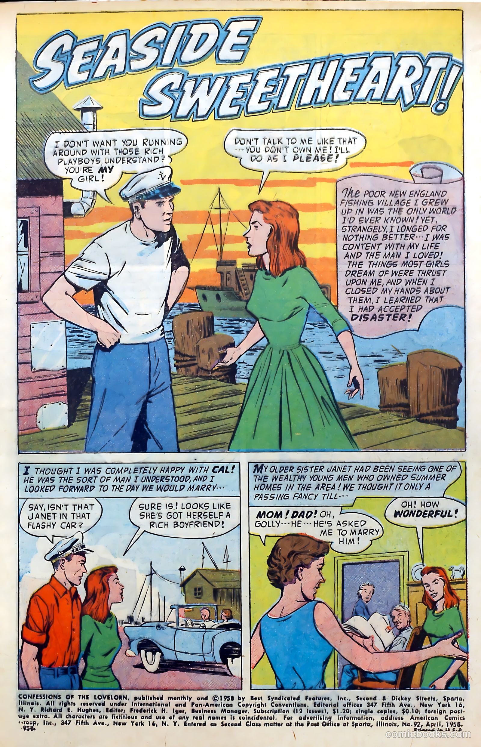 Confessions of the Lovelorn #92 — page 3 of 36