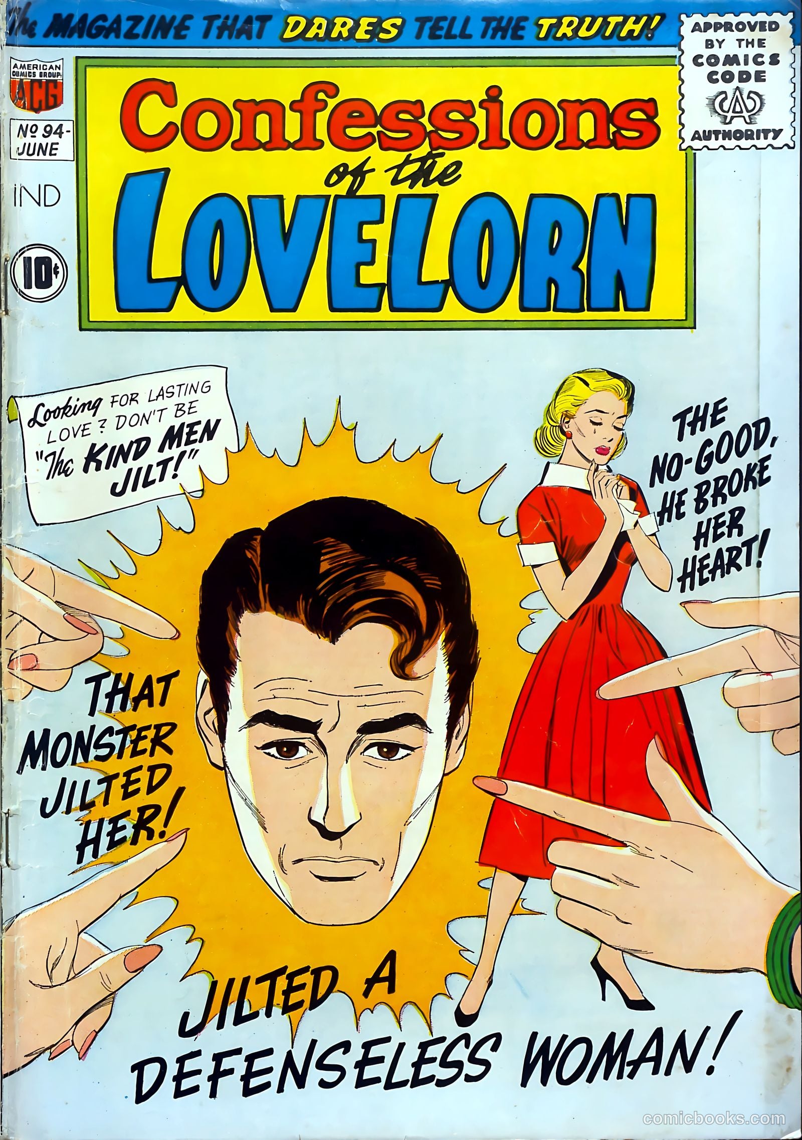 Confessions of the Lovelorn #94 — page 1 of 36