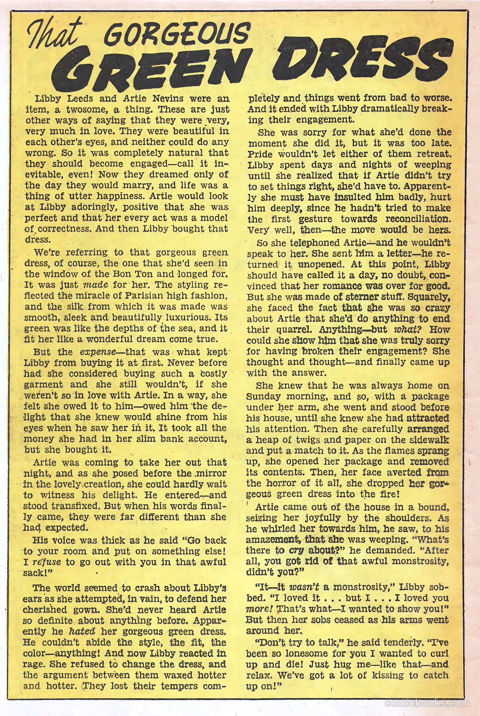 Confessions of the Lovelorn #95 — page 12 of 36