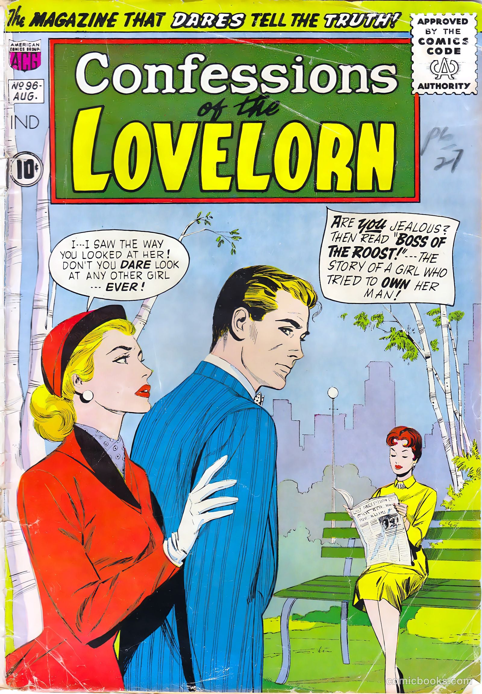 Confessions of the Lovelorn #96 — page 1 of 36