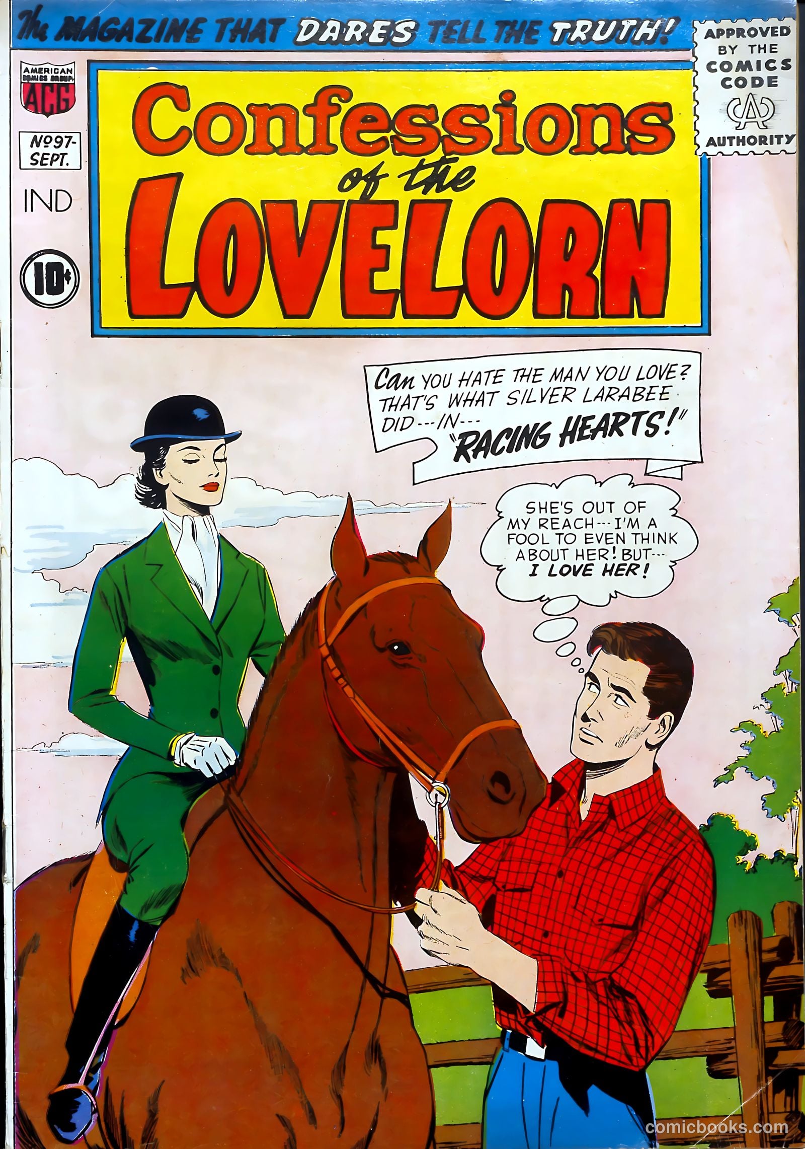 Confessions of the Lovelorn #97 — page 1 of 36