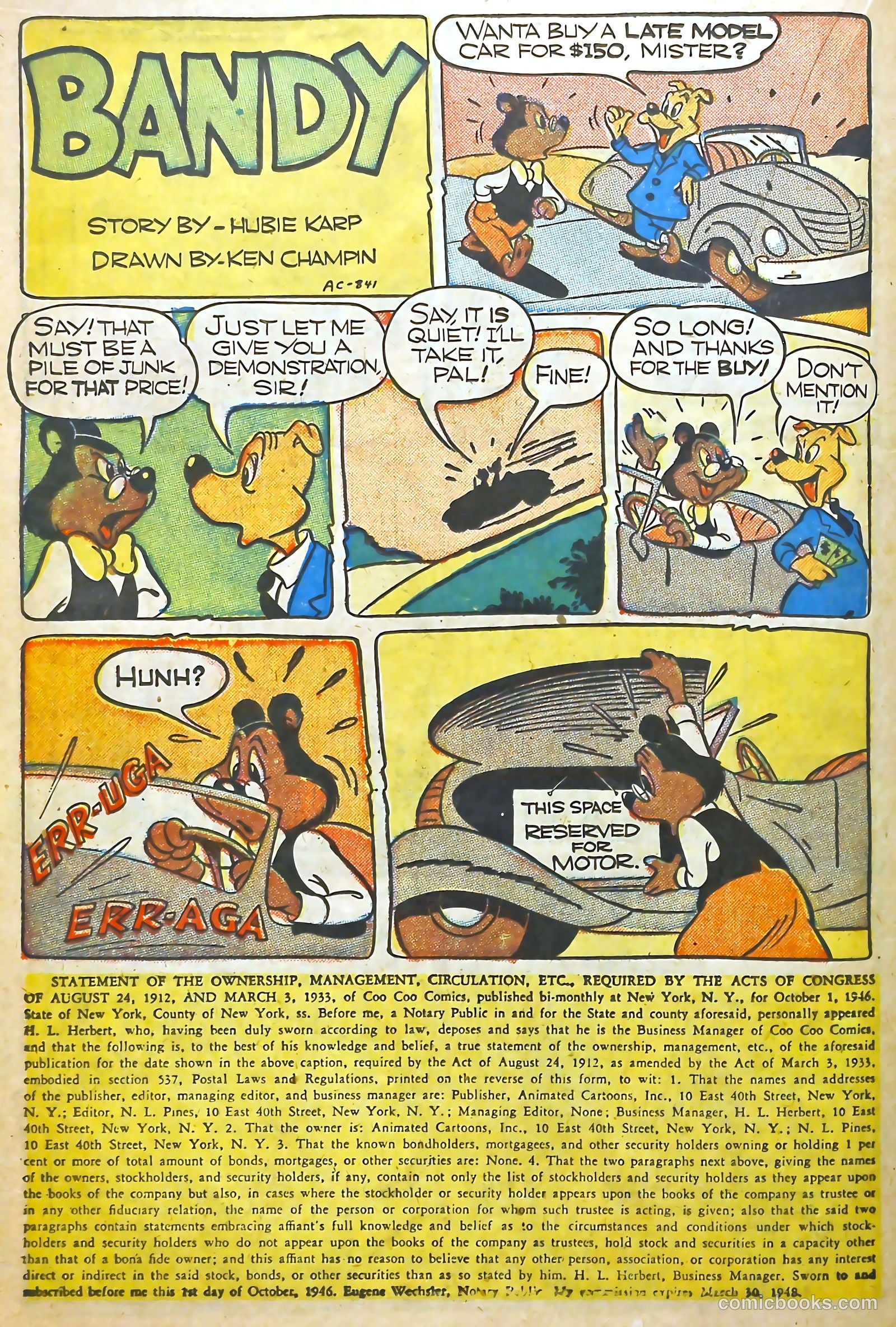 Coo Coo Comics #32 — page 34 of 53
