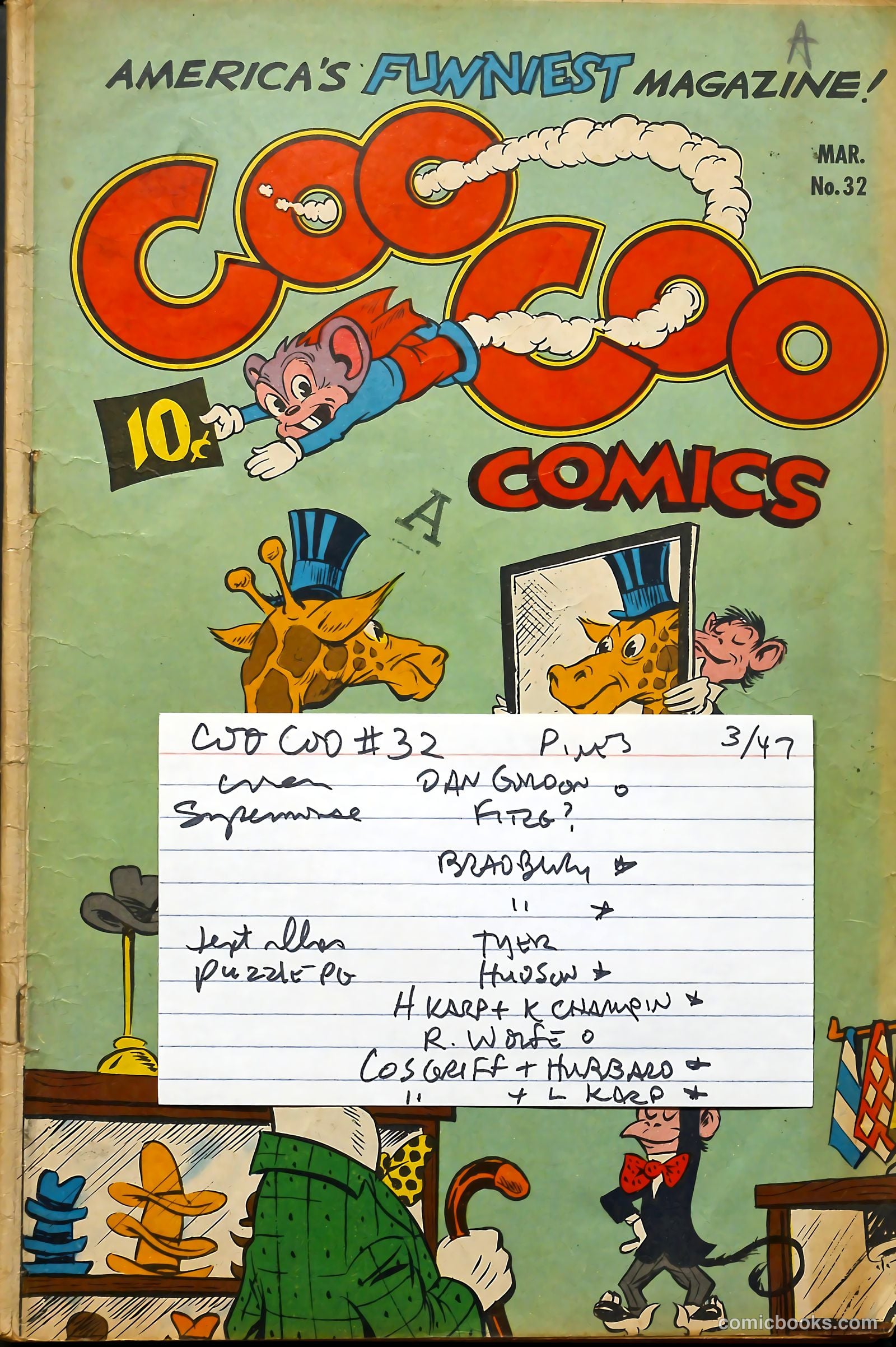 Coo Coo Comics #32 — page 53 of 53