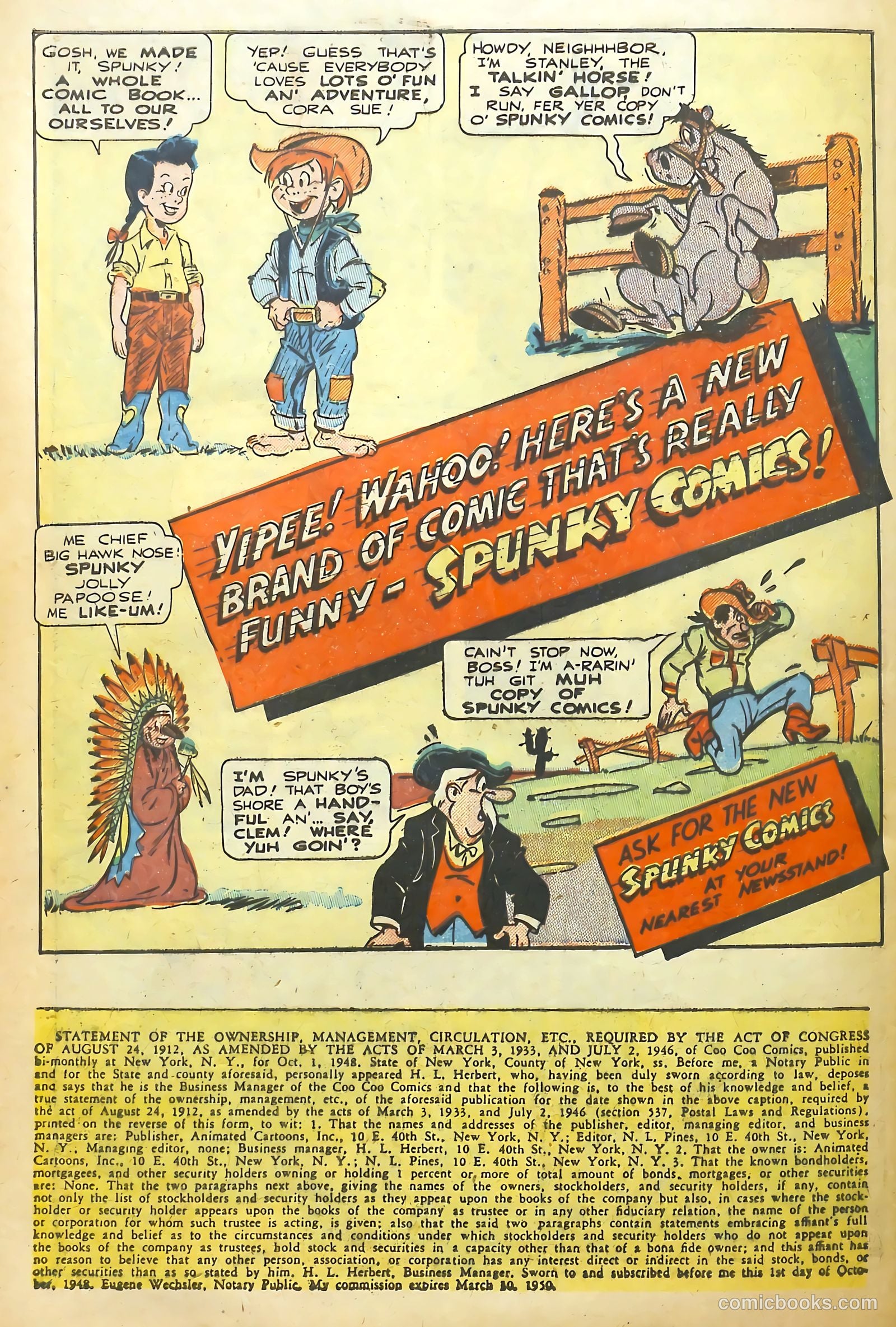 Coo Coo Comics #44 — page 42 of 52