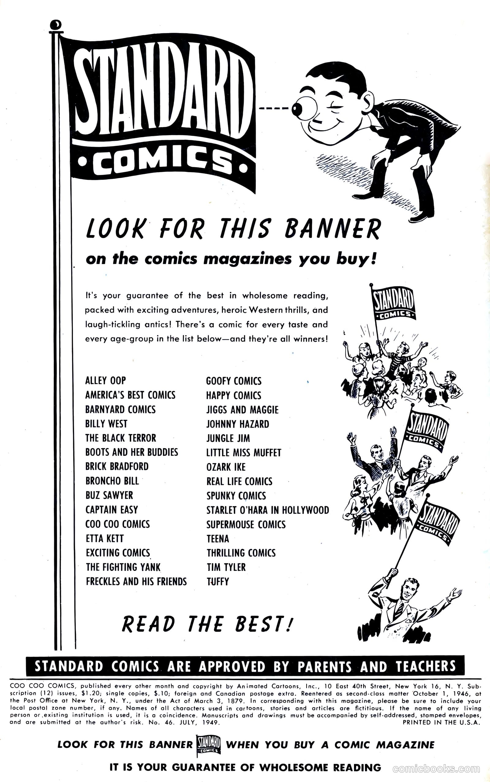 Coo Coo Comics #46 — page 2 of 36
