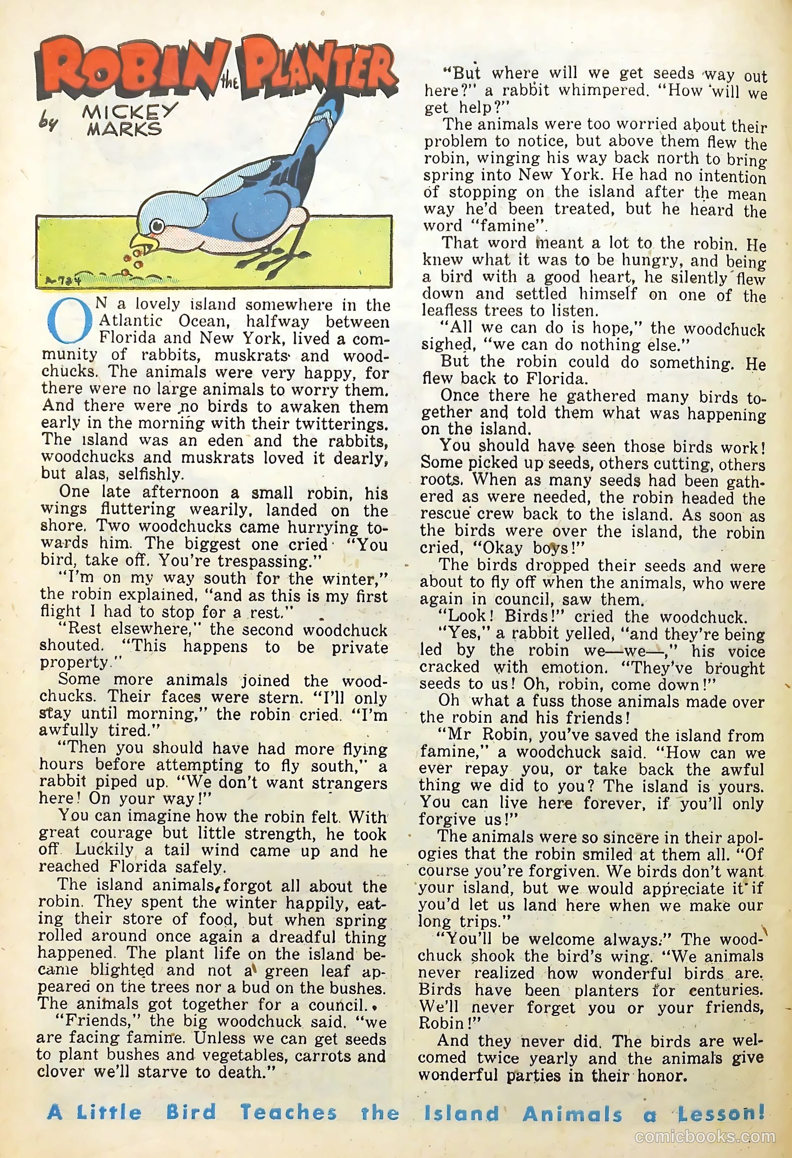 Coo Coo Comics #50 — page 32 of 36