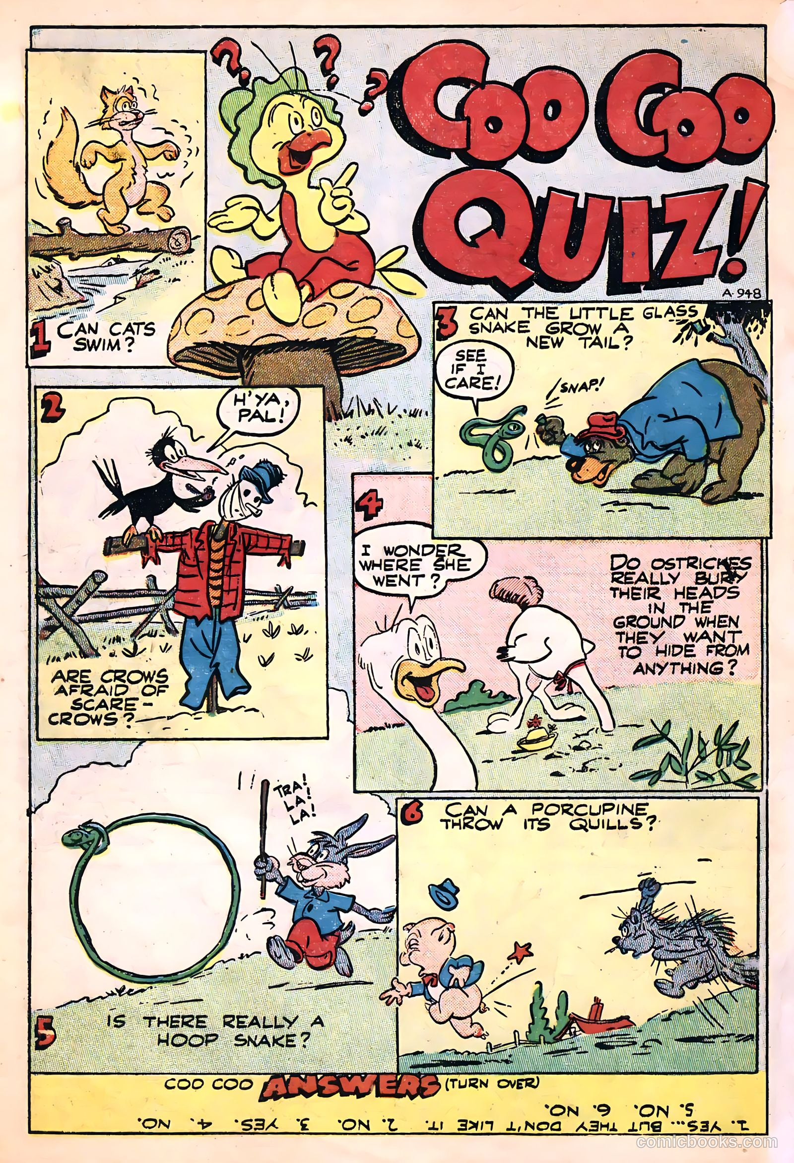 Coo Coo Comics #52 — page 34 of 36