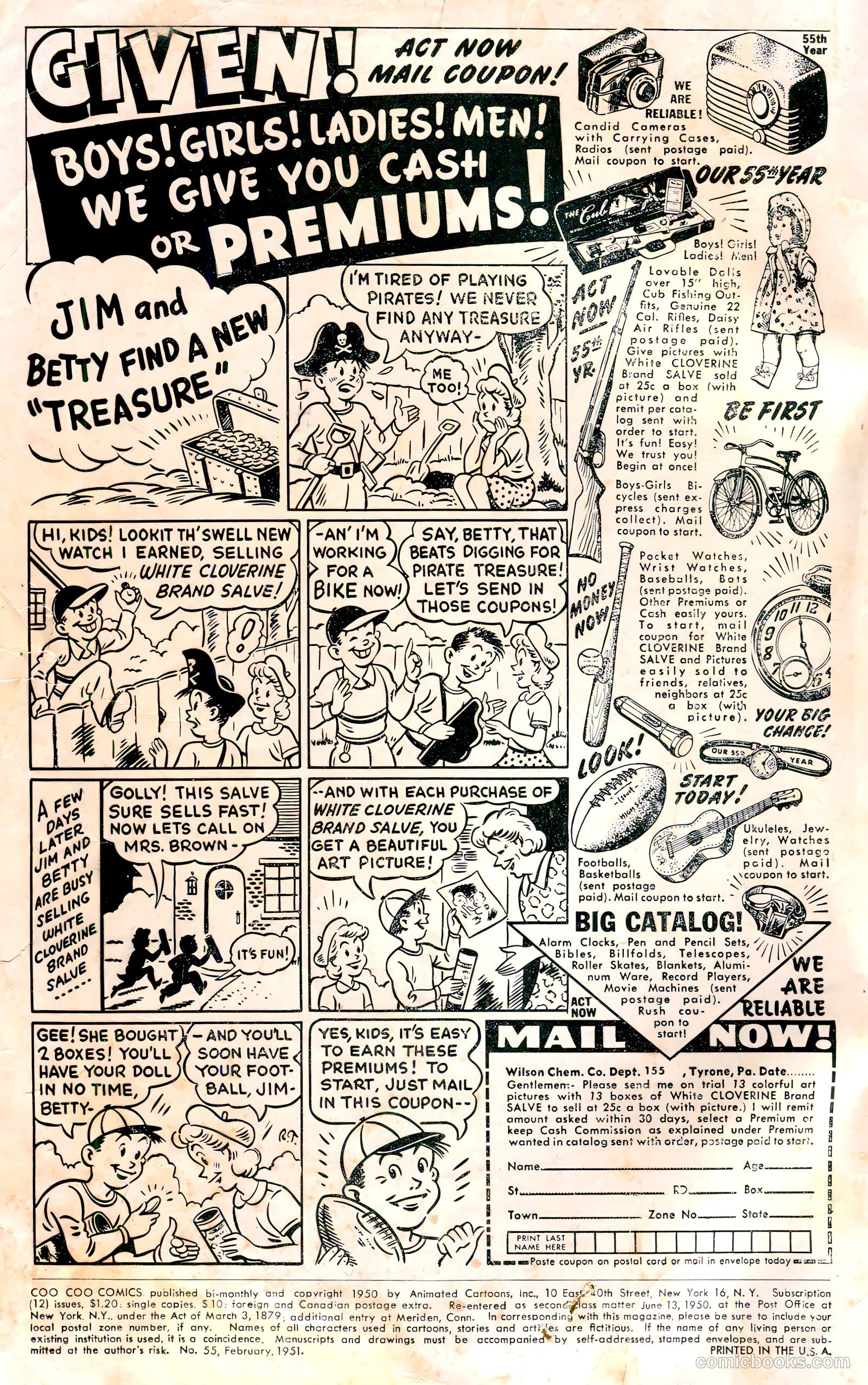 Coo Coo Comics #55 — page 2 of 36