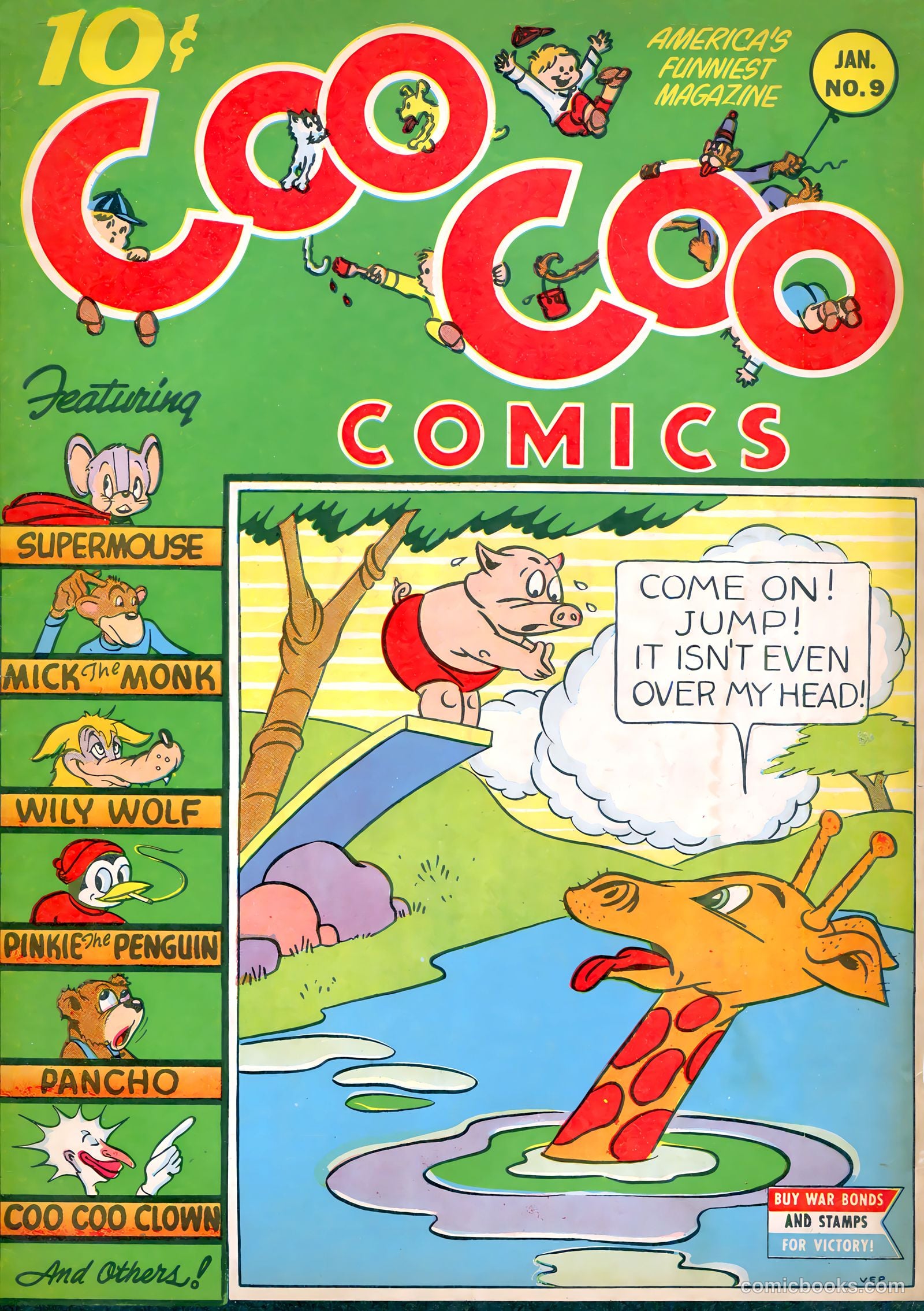Coo Coo Comics #9 — page 1 of 60
