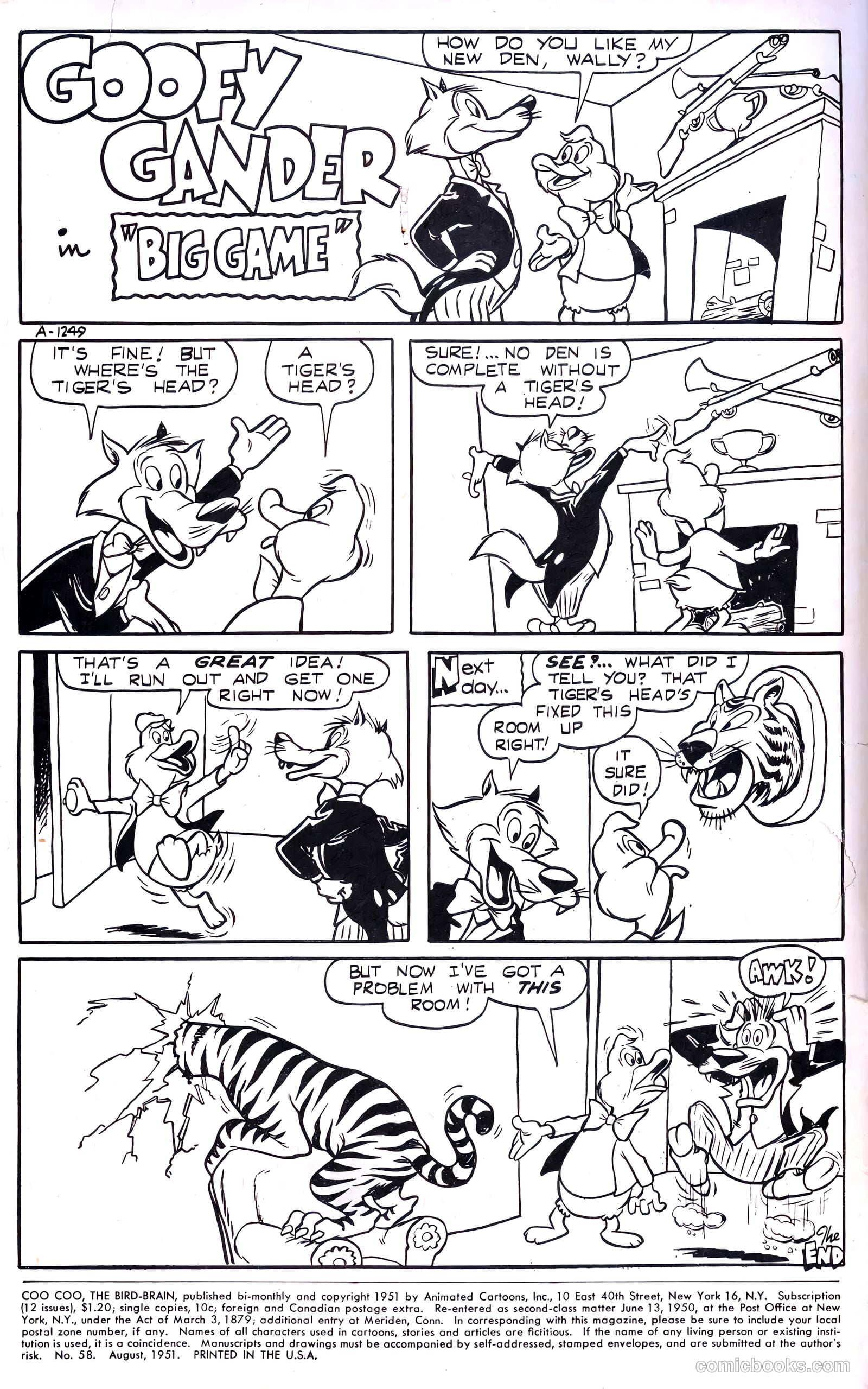 Coo Coo, the Bird Brain #58 — page 2 of 36