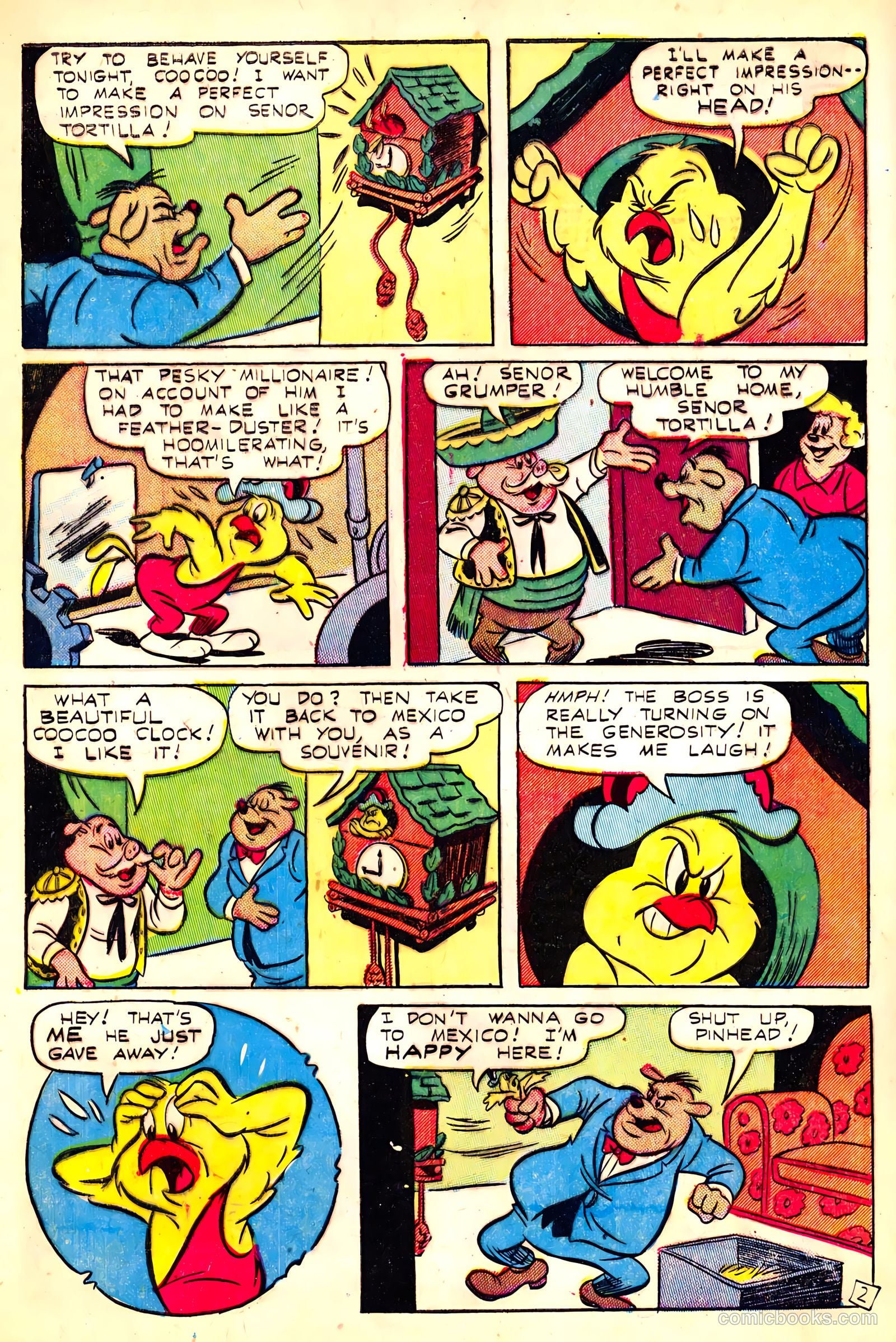 Coo Coo, the Bird Brain #58 — page 4 of 36