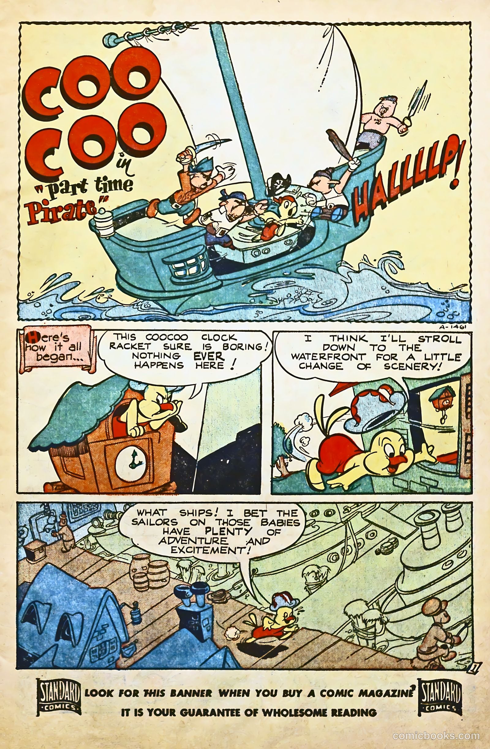 Coo Coo, the Bird Brain #59 — page 3 of 36