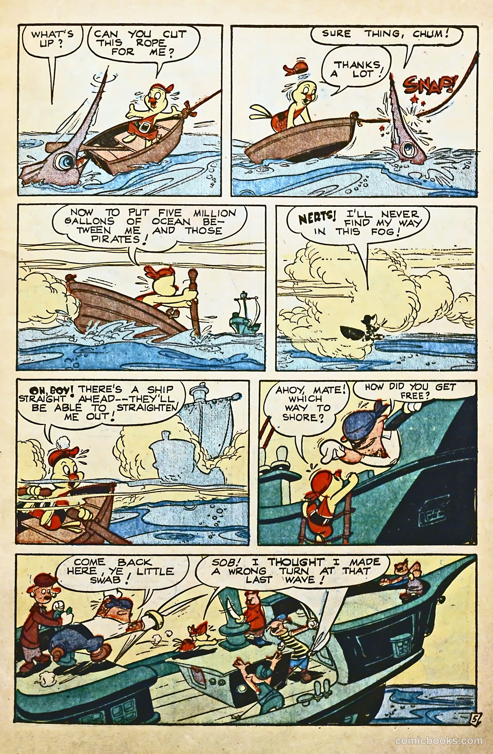 Coo Coo, the Bird Brain #59 — page 7 of 36