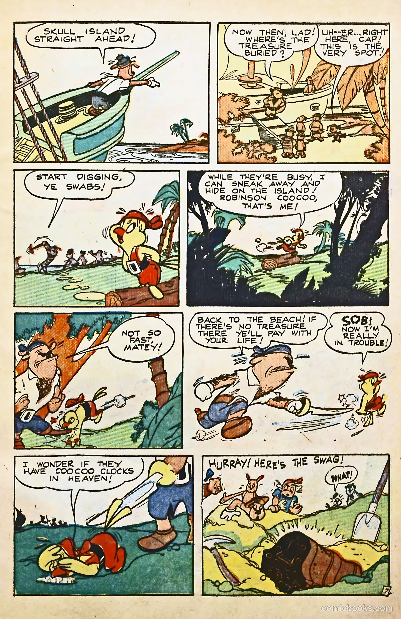 Coo Coo, the Bird Brain #59 — page 9 of 36