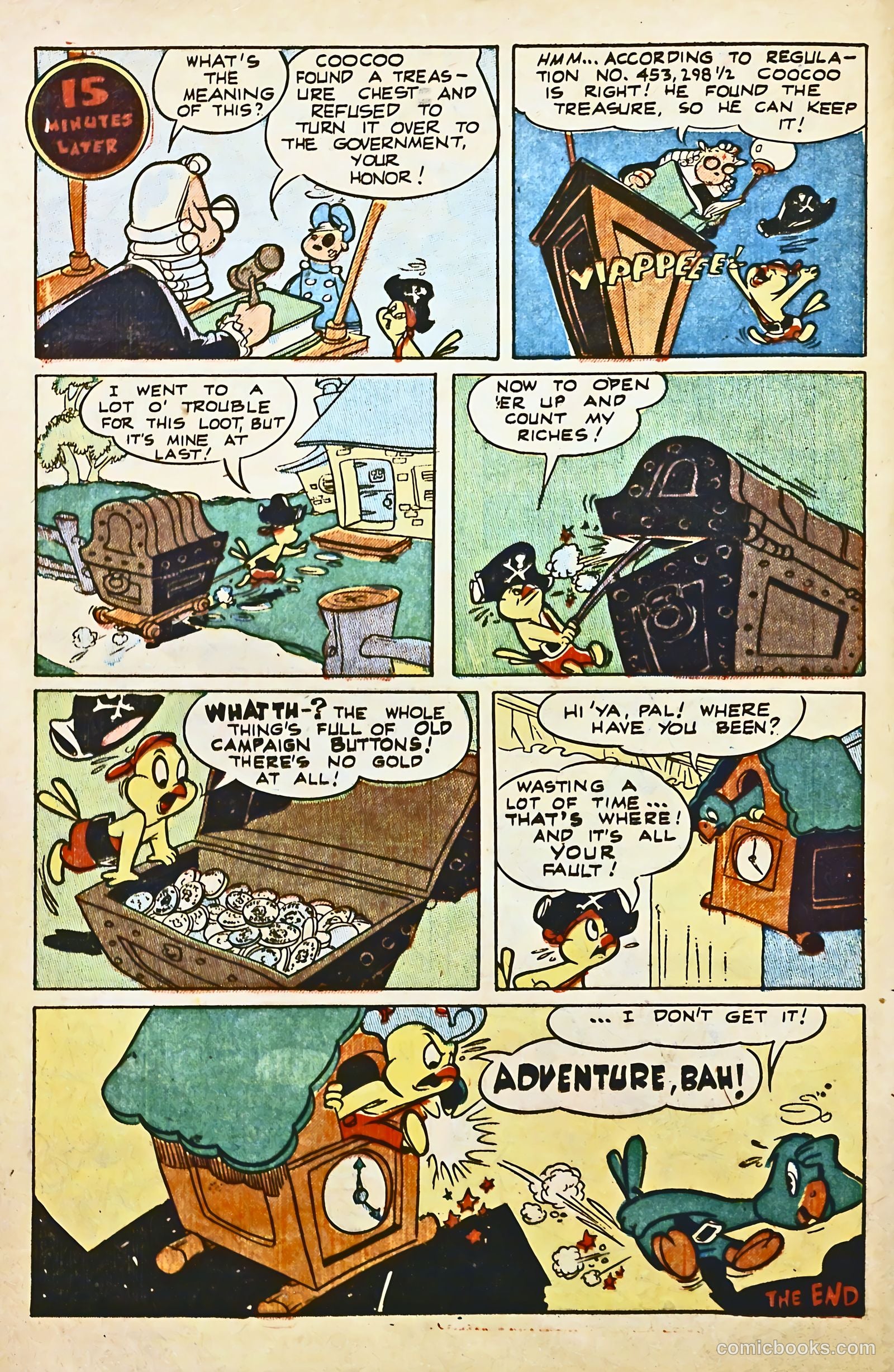 Coo Coo, the Bird Brain #59 — page 16 of 36