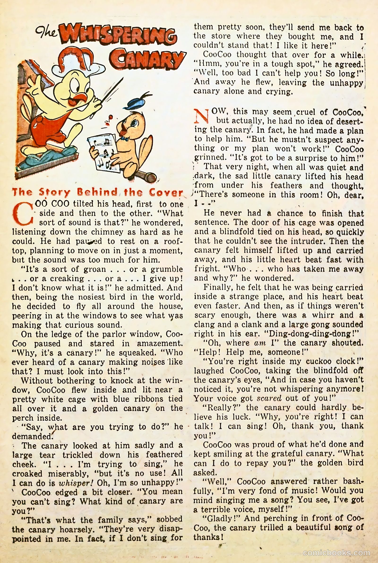 Coo Coo, the Bird Brain #59 — page 21 of 36