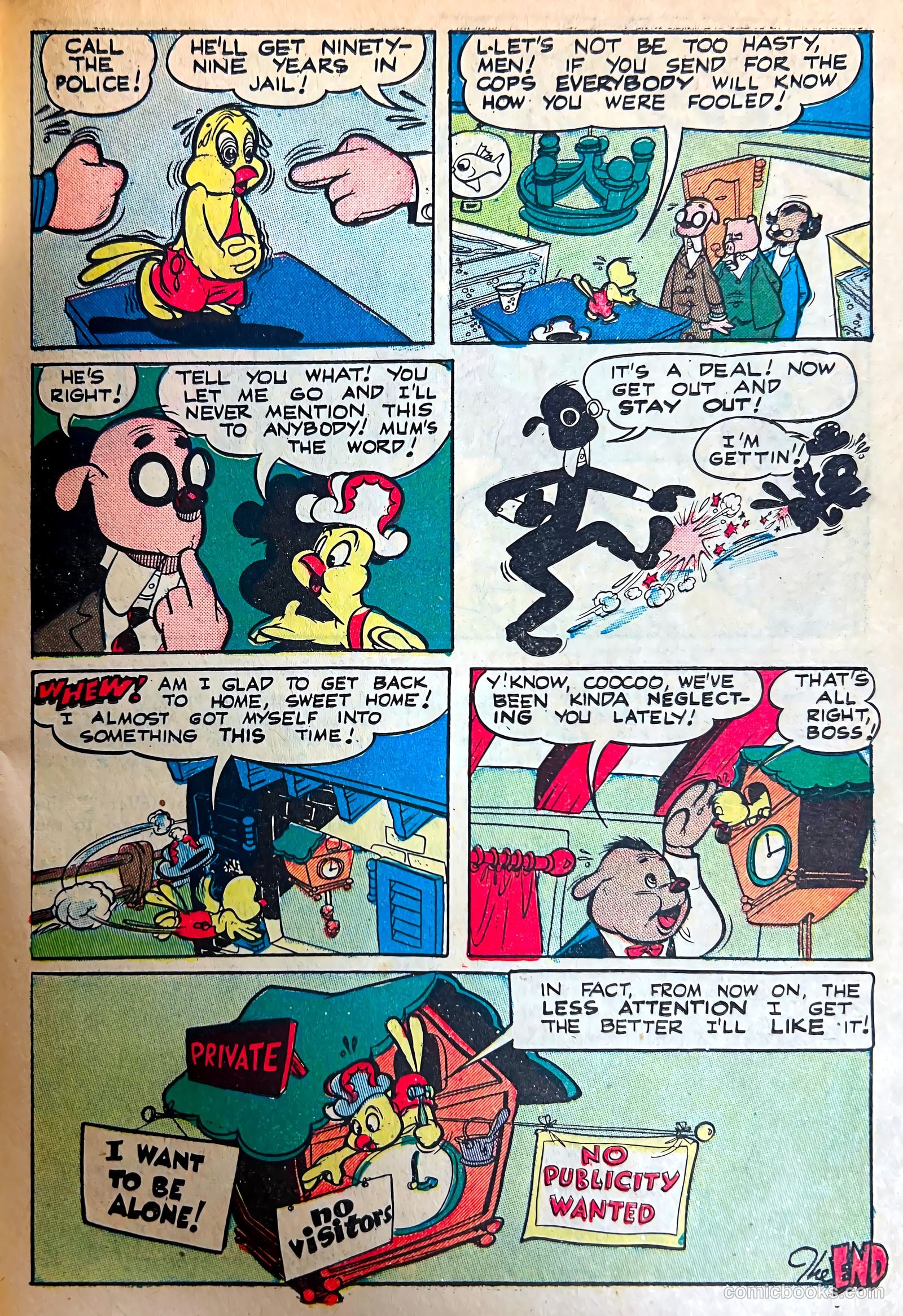 Coo Coo, the Bird Brain #60 — page 23 of 36