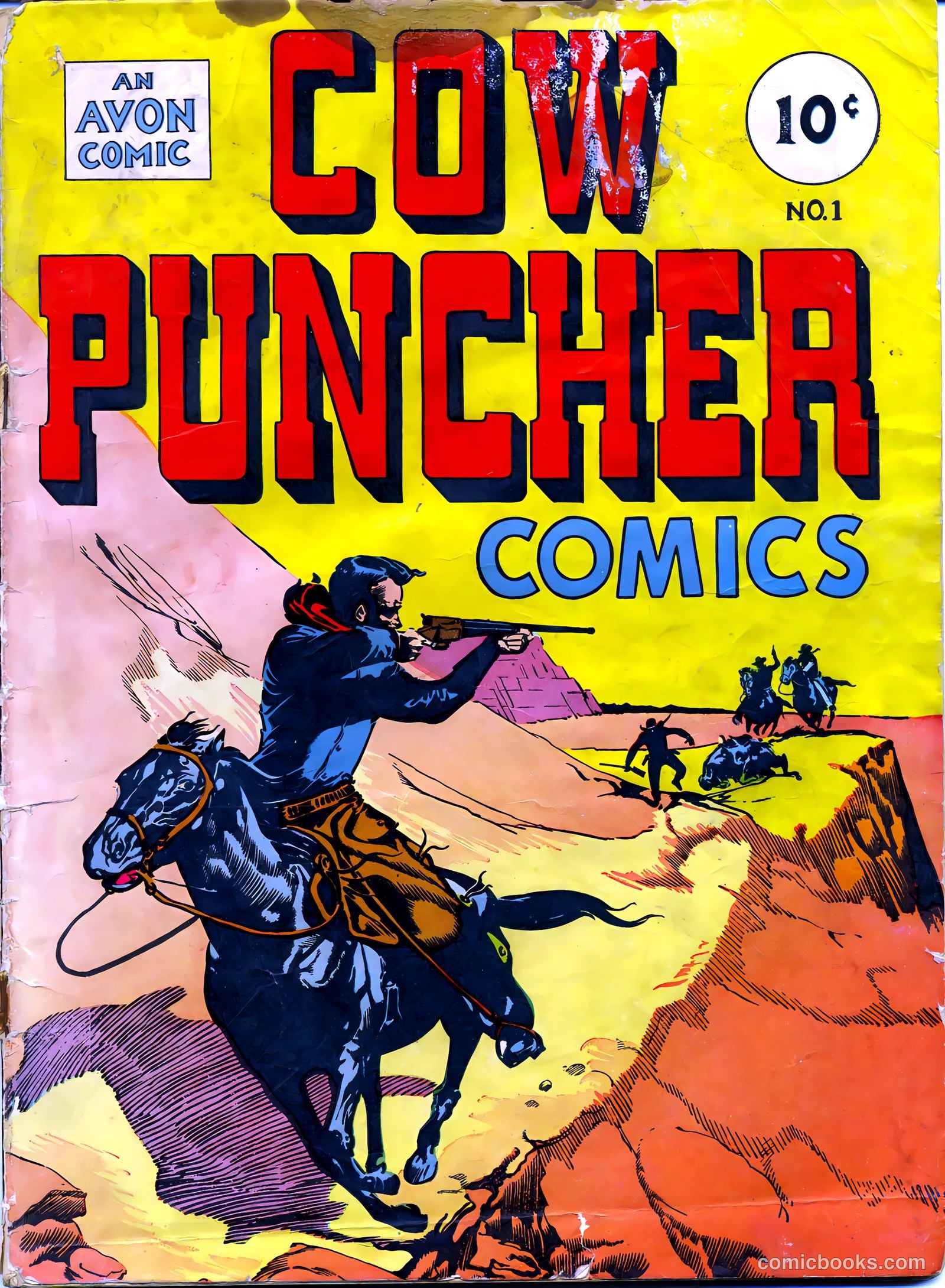 Cow Puncher Comics #1 — page 1 of 52