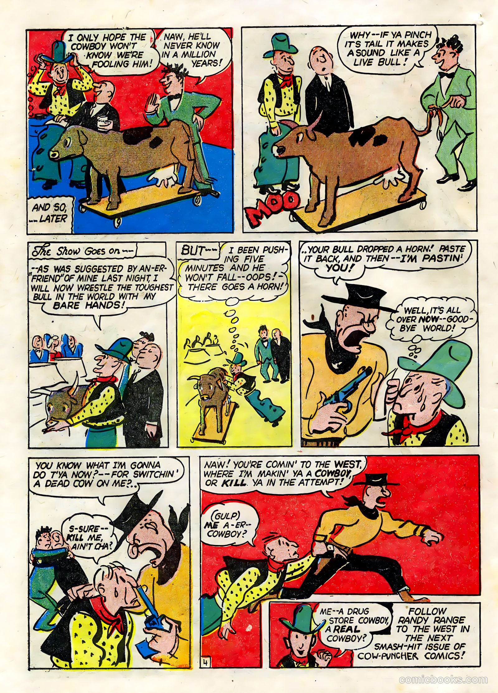 Cow Puncher Comics #1 — page 32 of 52