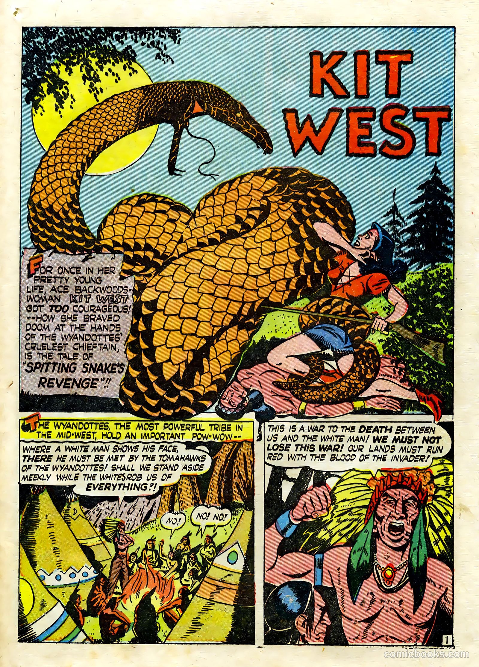Cow Puncher Comics #1 — page 35 of 52