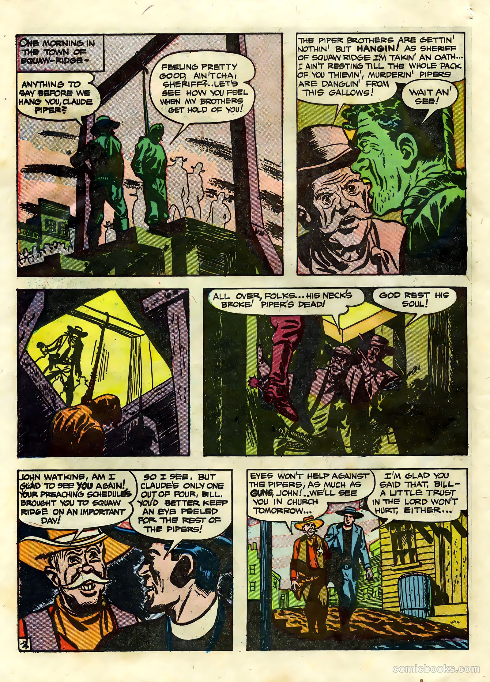 Cow Puncher Comics #1 — page 44 of 52
