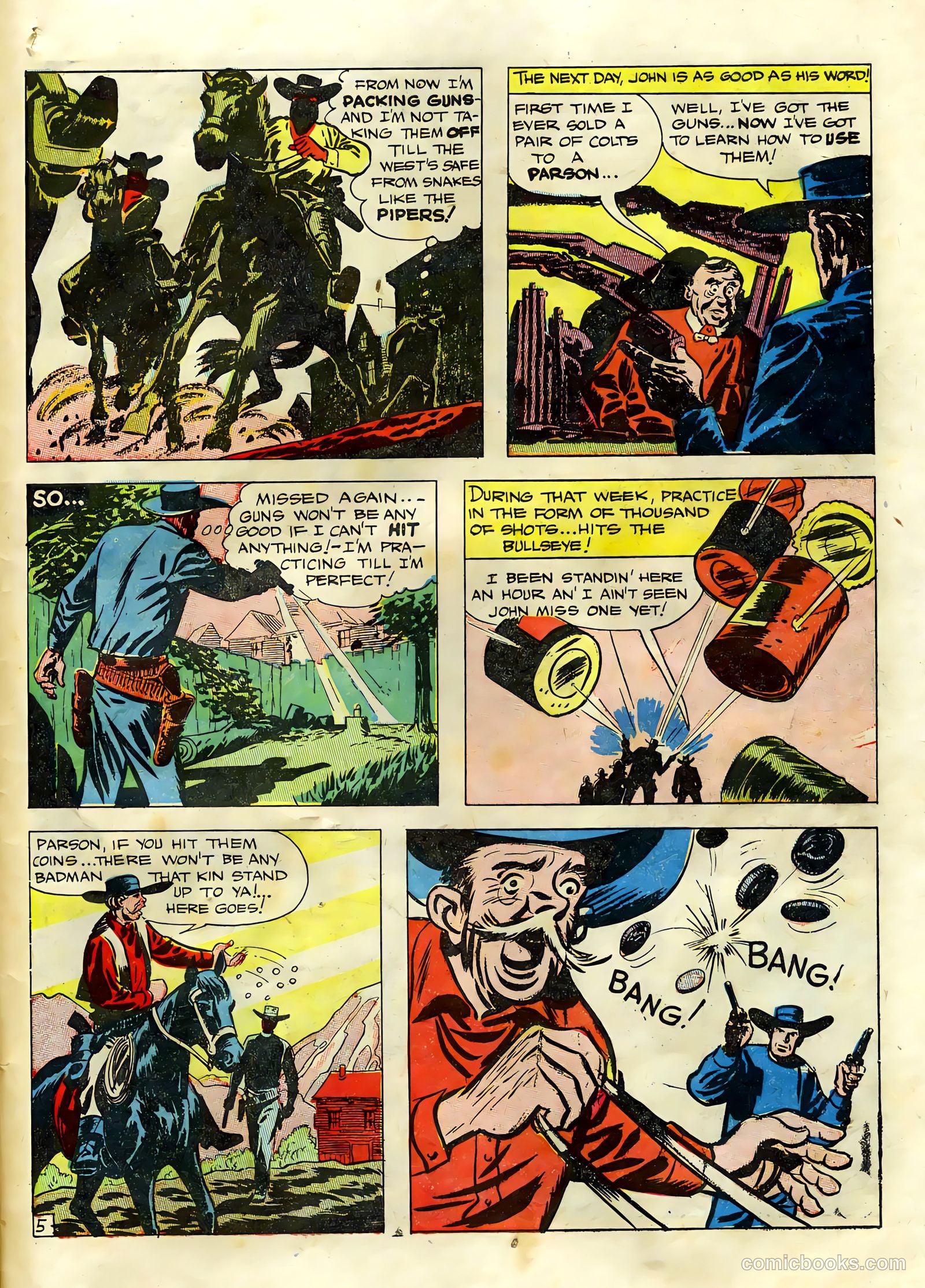 Cow Puncher Comics #1 — page 47 of 52