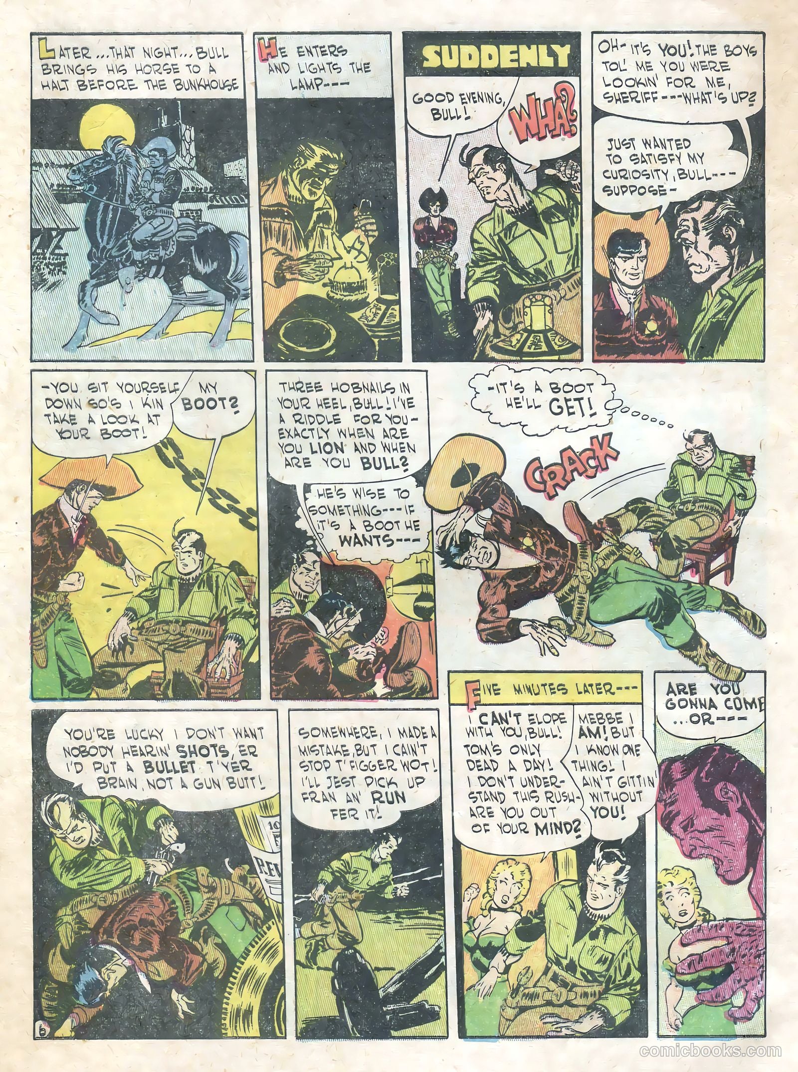 Cow Puncher Comics #2 — page 8 of 36