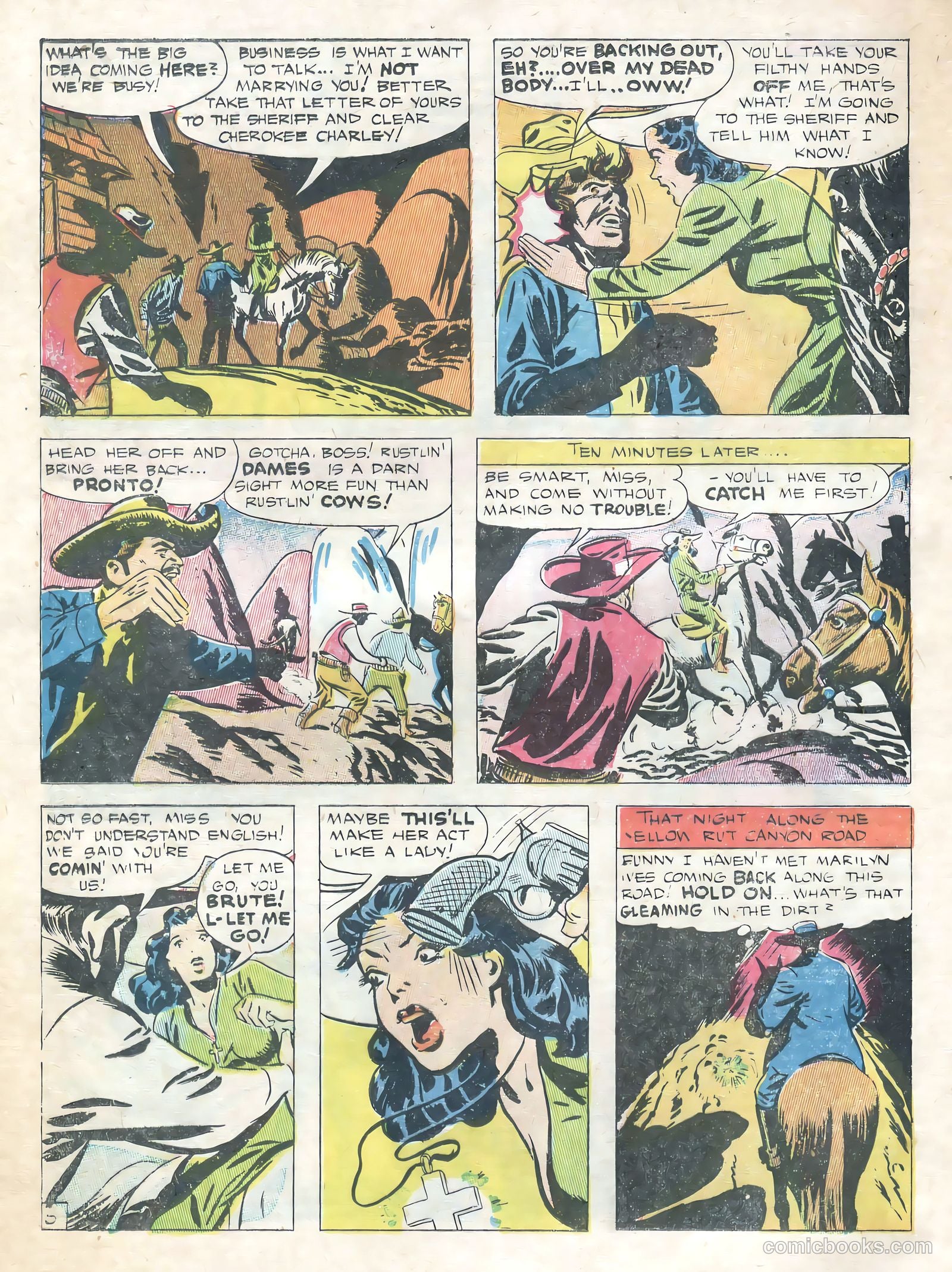 Cow Puncher Comics #2 — page 16 of 36