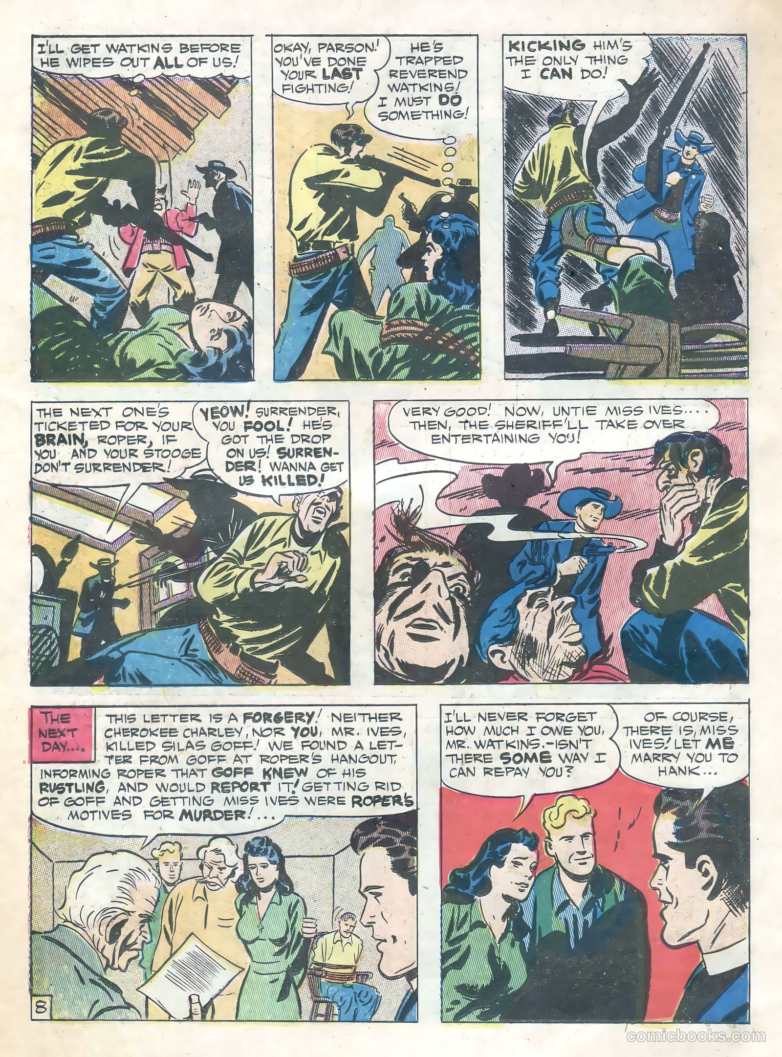 Cow Puncher Comics #2 — page 18 of 36