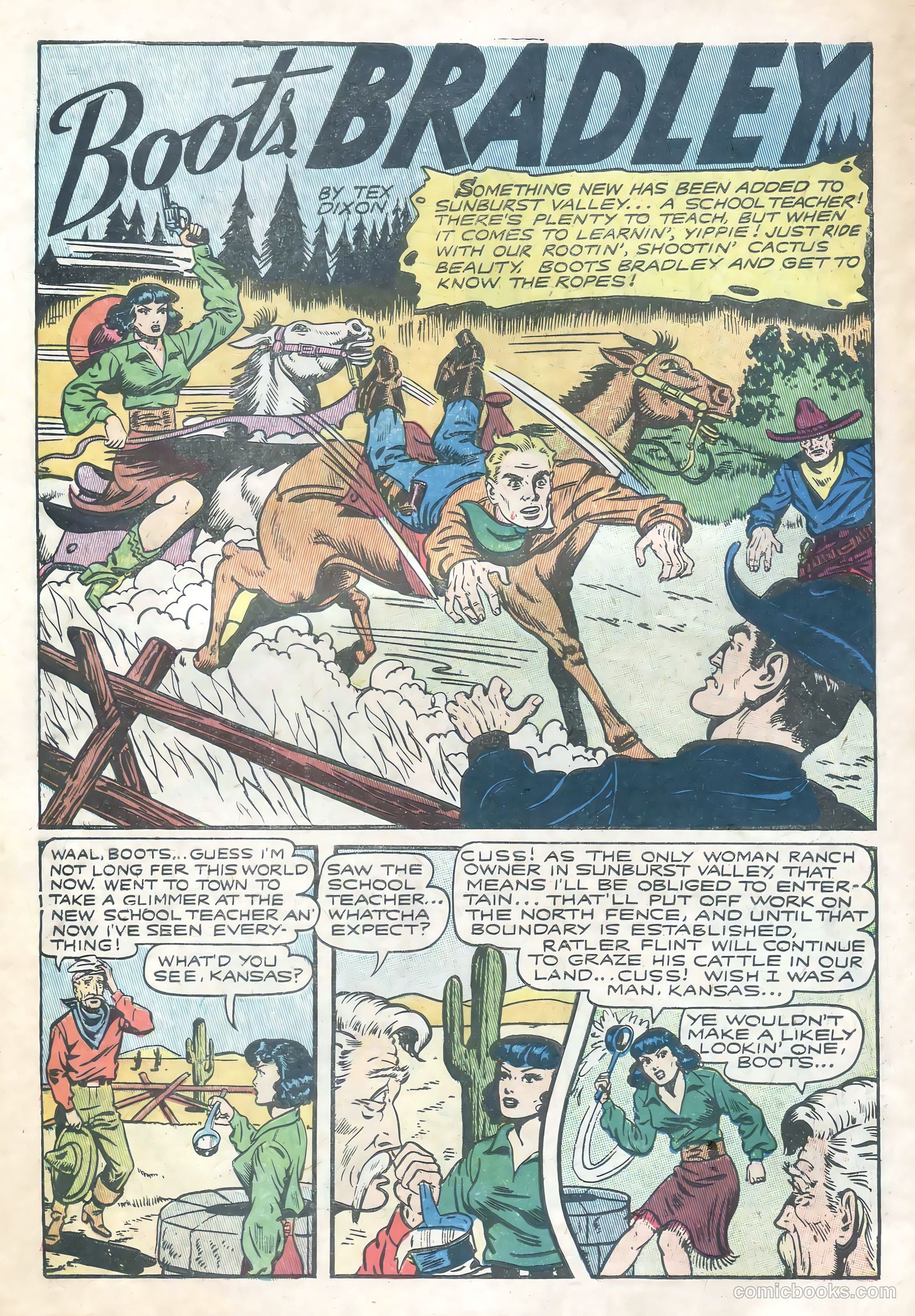 Cow Puncher Comics #2 — page 30 of 36