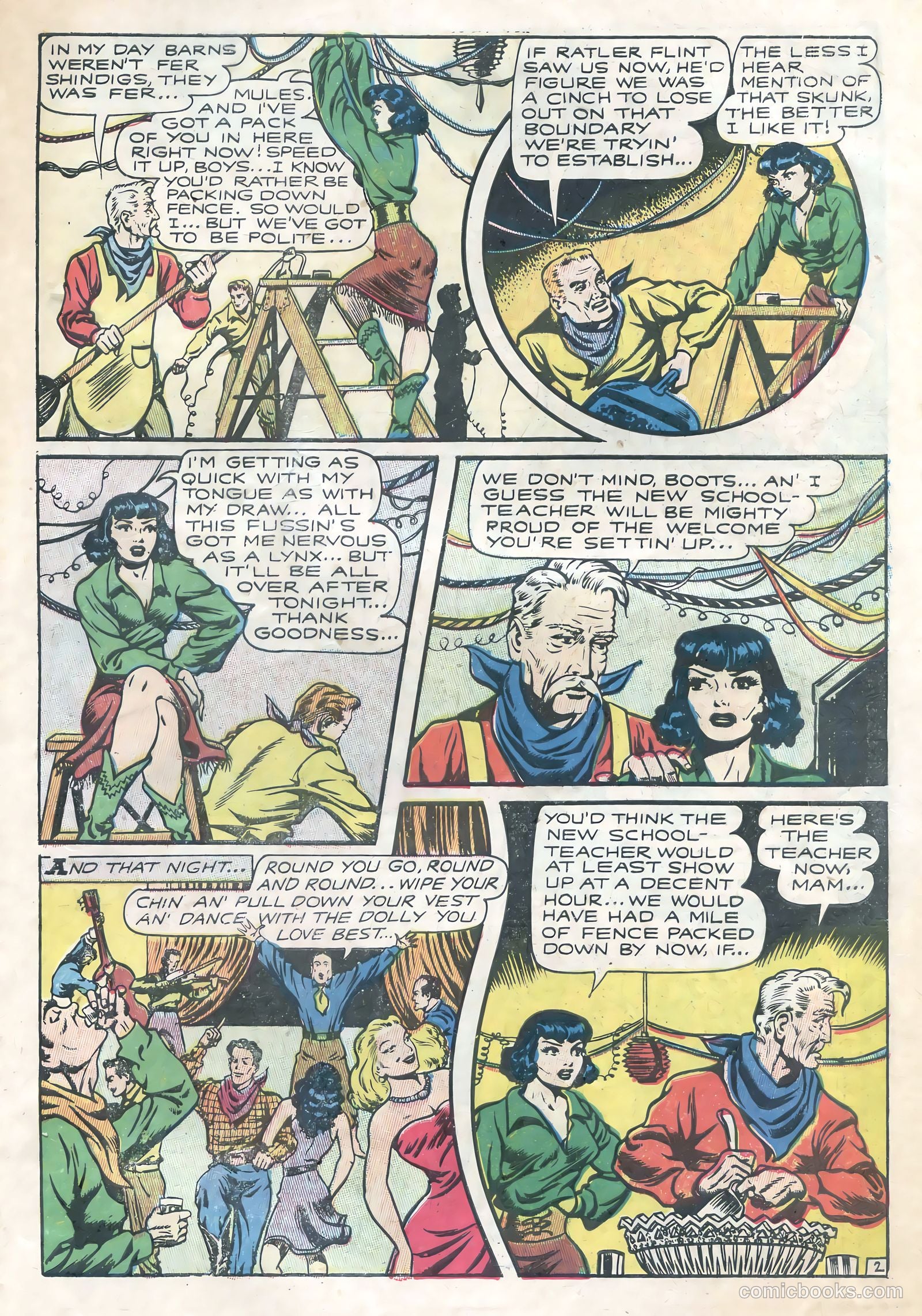 Cow Puncher Comics #2 — page 31 of 36
