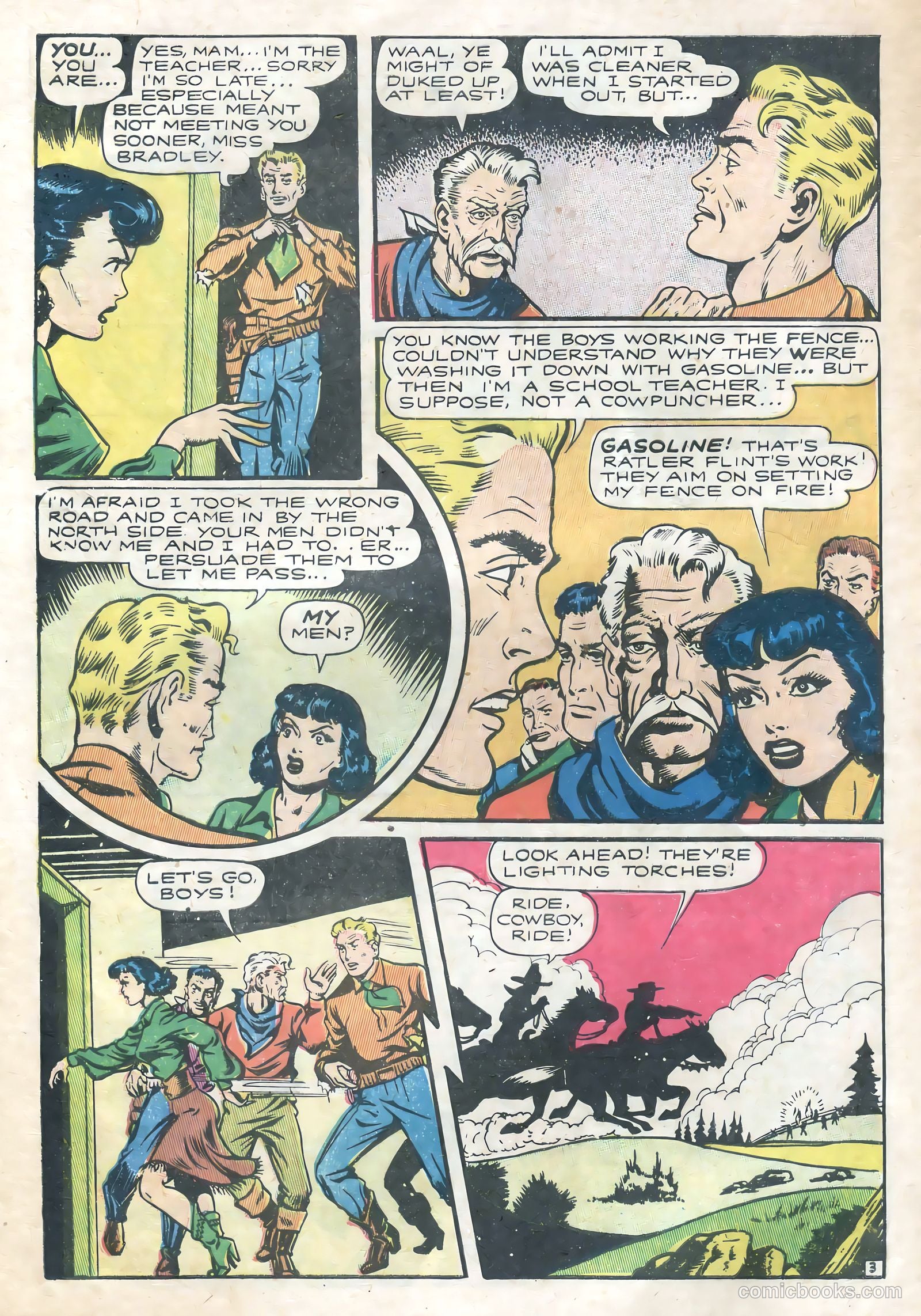 Cow Puncher Comics #2 — page 32 of 36