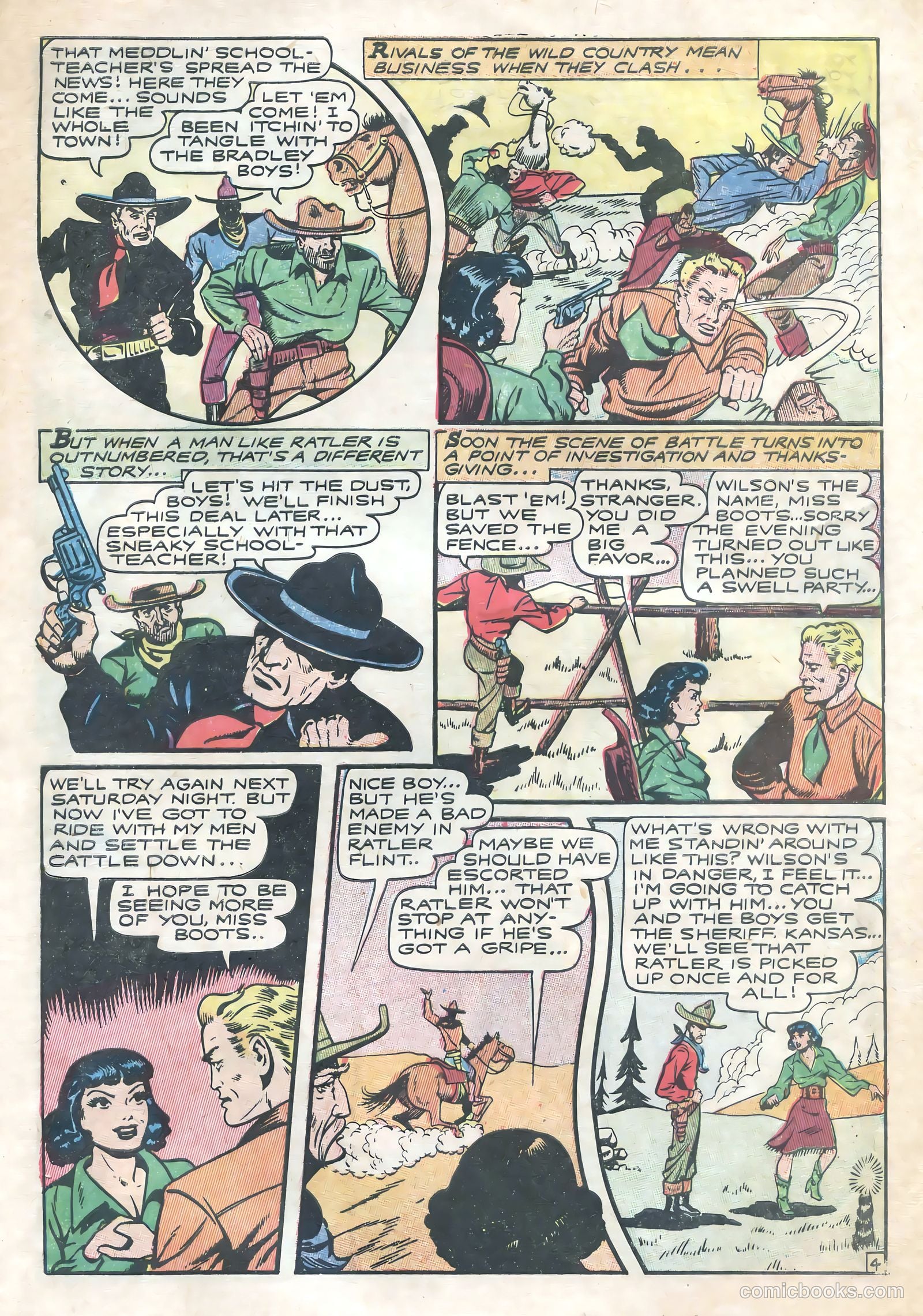 Cow Puncher Comics #2 — page 33 of 36