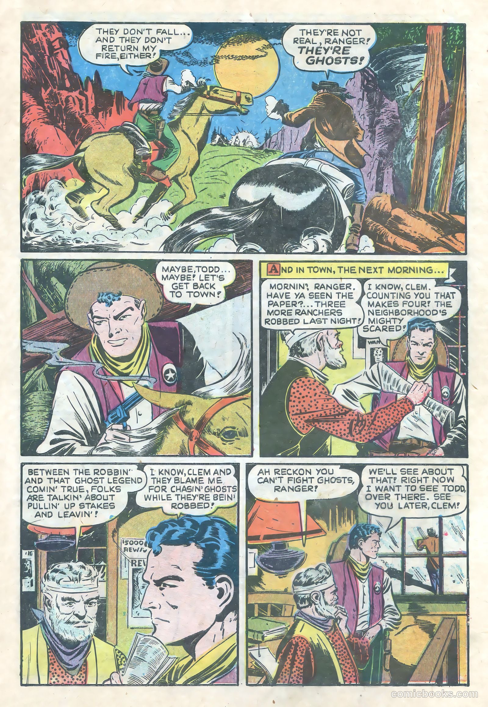 Cow Puncher Comics #3 — page 7 of 36